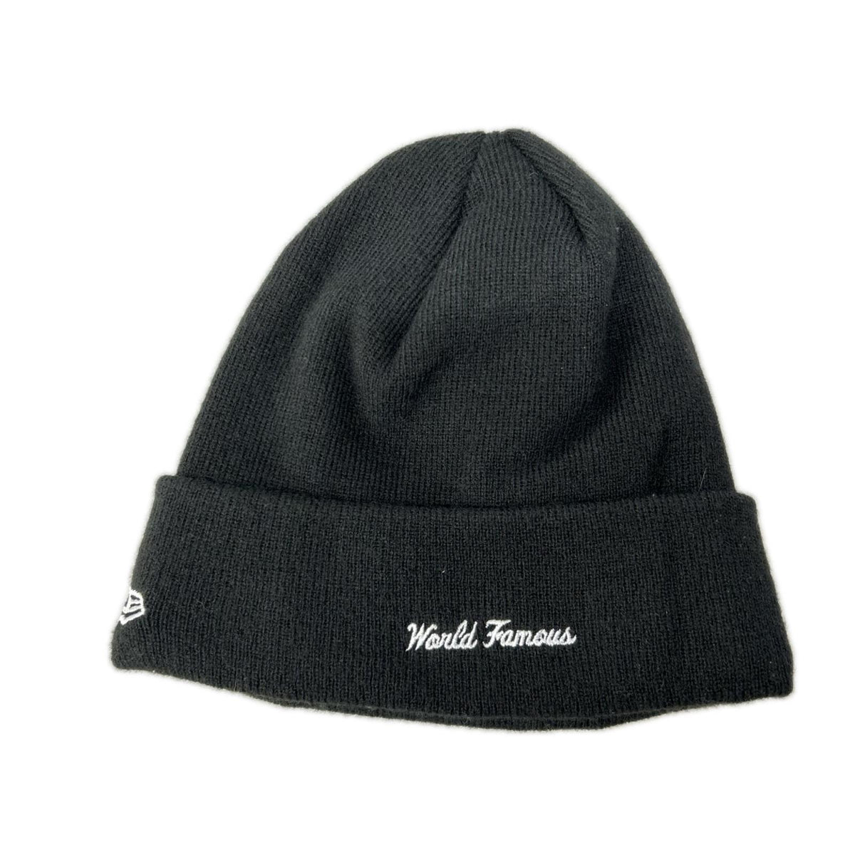 ニットキャップ Box Logo Beanie 黒 ブラック