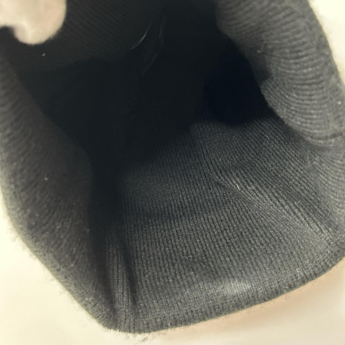 ニットキャップ Box Logo Beanie 黒 ブラック