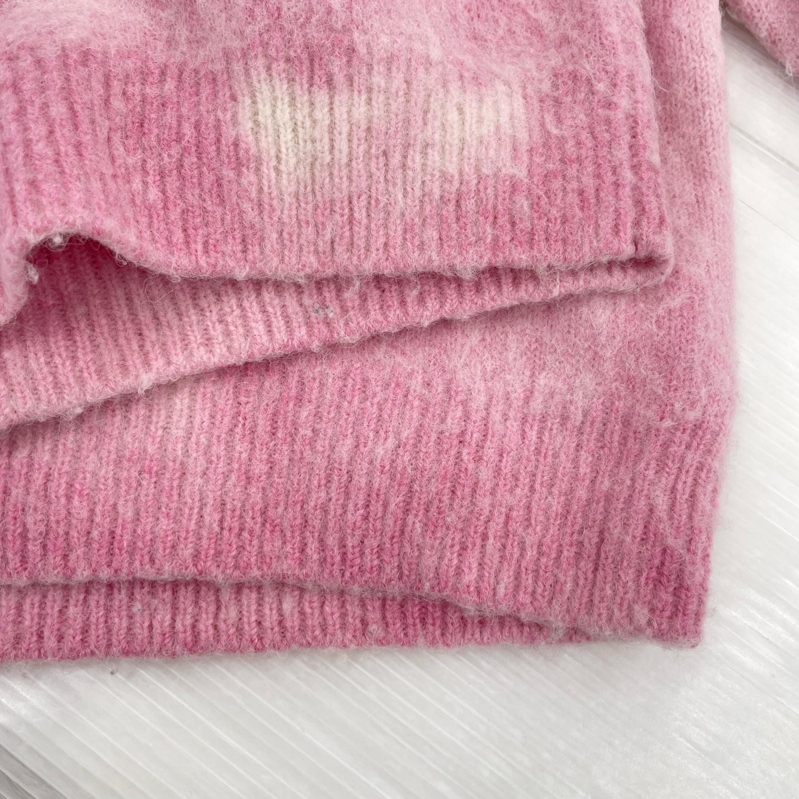 ニット 22AW Alpaca Pullover Knit L ピンク