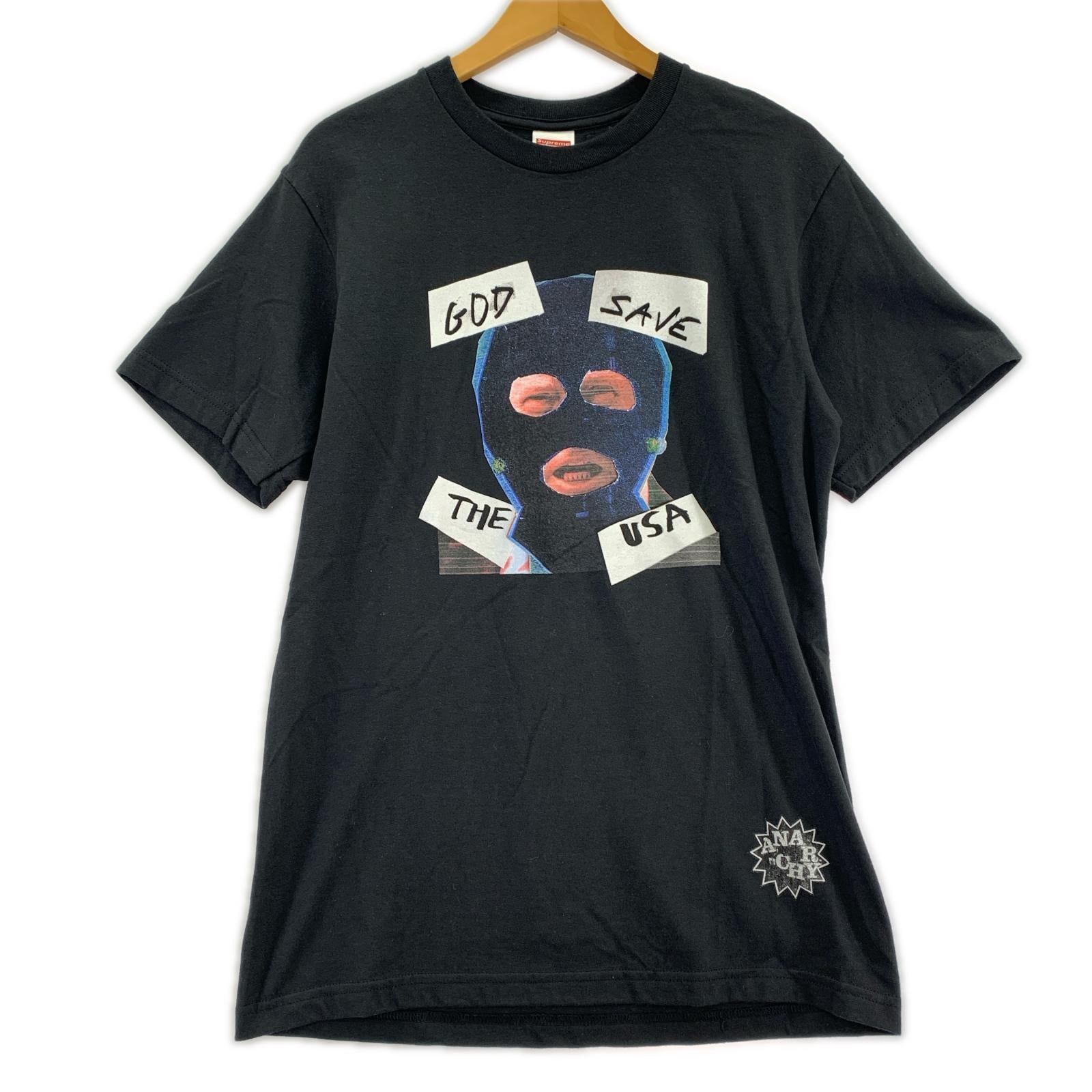 半袖Ｔシャツ GOD SAVE 黒 S S ブラック