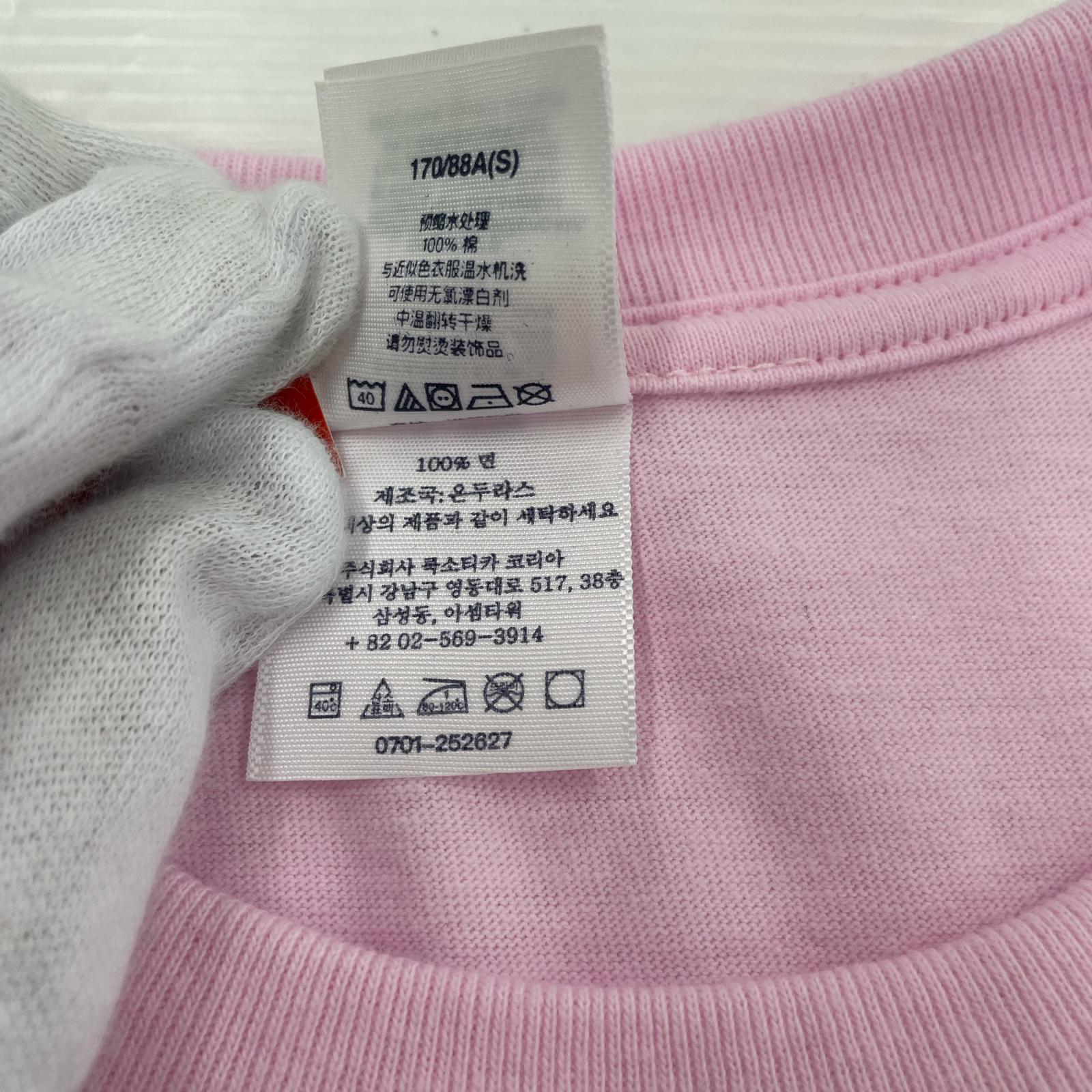 半袖Ｔシャツ アラビックロゴ ピンク S S ピンク