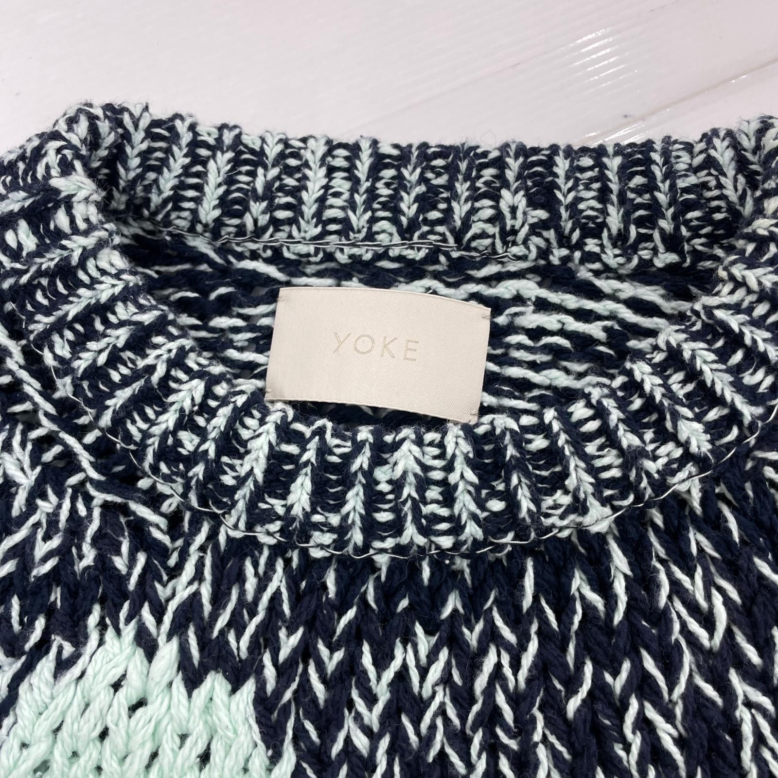 ニット INTARSIA CREWNECK SWEATER 1