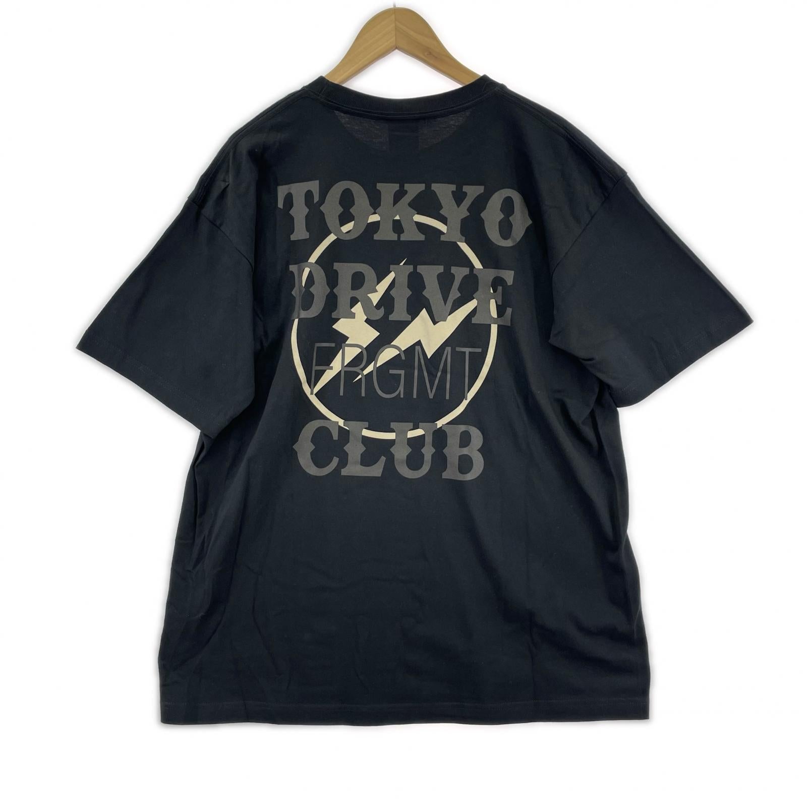 半袖Ｔシャツ x TokyoDriveCarClub T-shirt-XL ブラック
