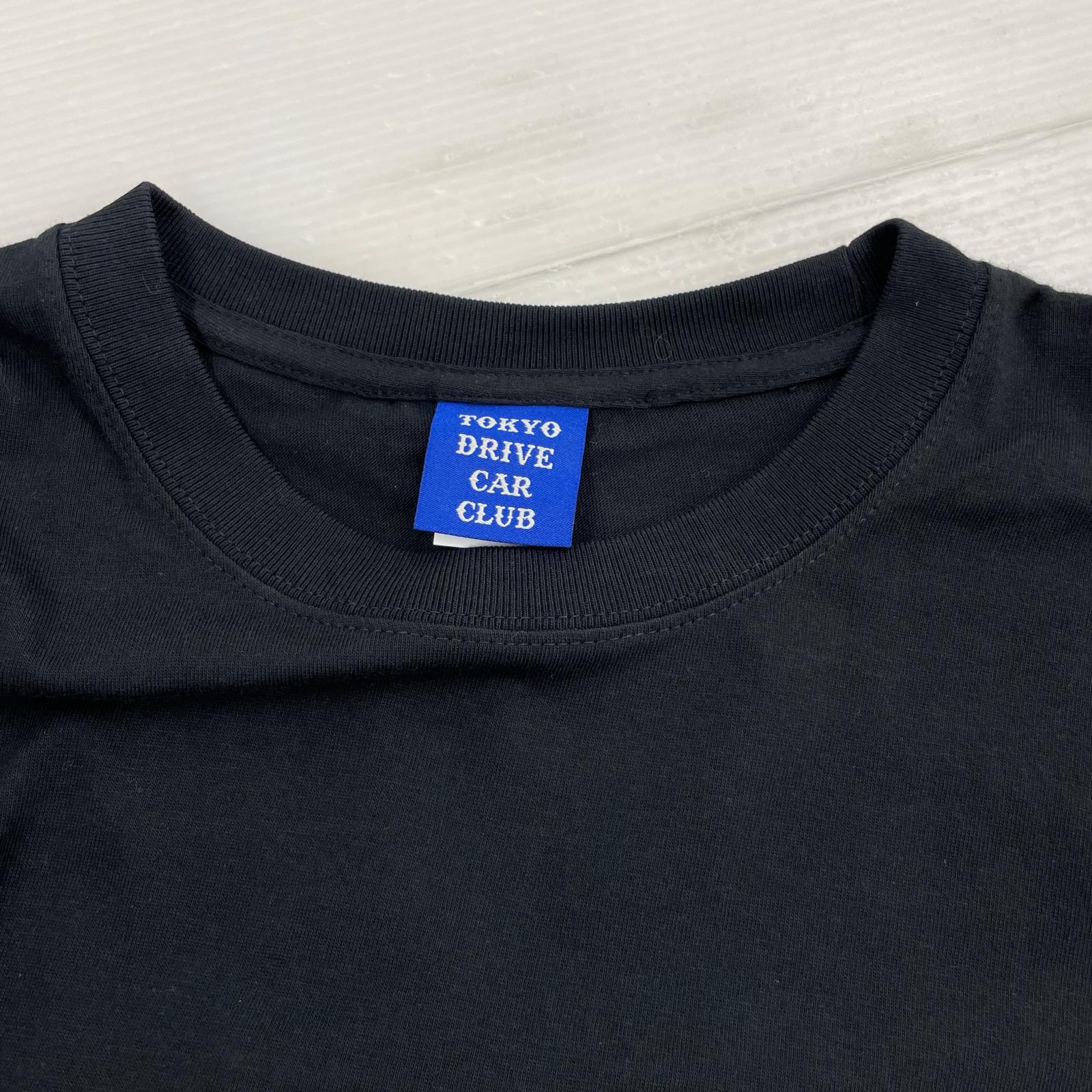 半袖Ｔシャツ x TokyoDriveCarClub T-shirt-XL ブラック