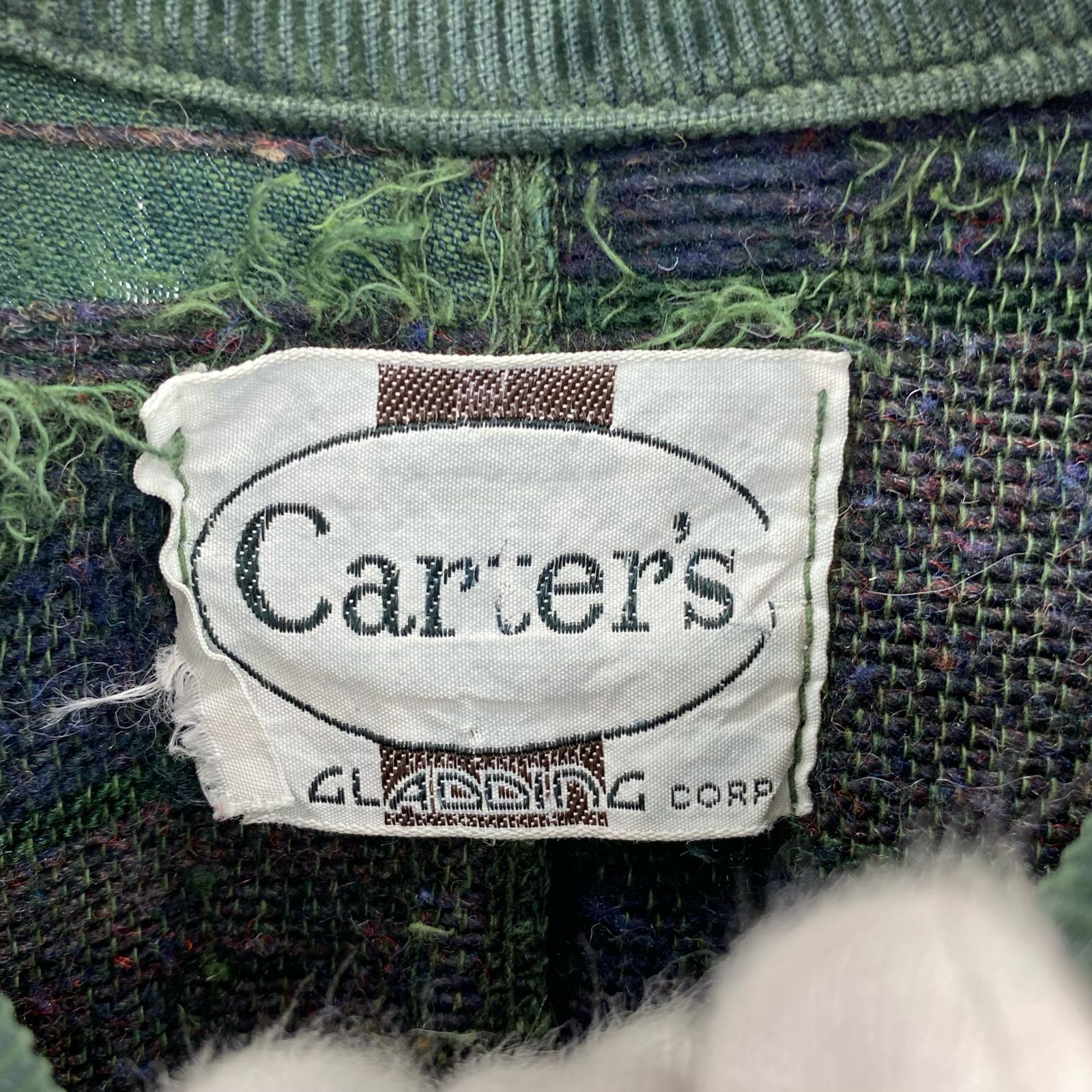ジャケット Carter's 裏ブランケット カバーオール GRN グリーン