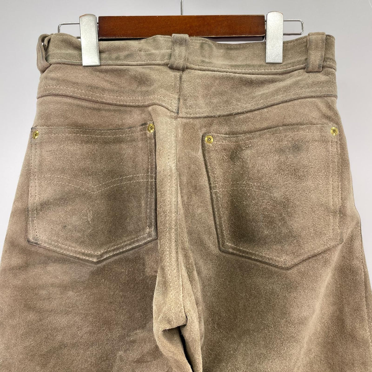 パンツ ﾚｻﾞｰﾊﾟﾝﾂ BEG W28 28 ベージュ