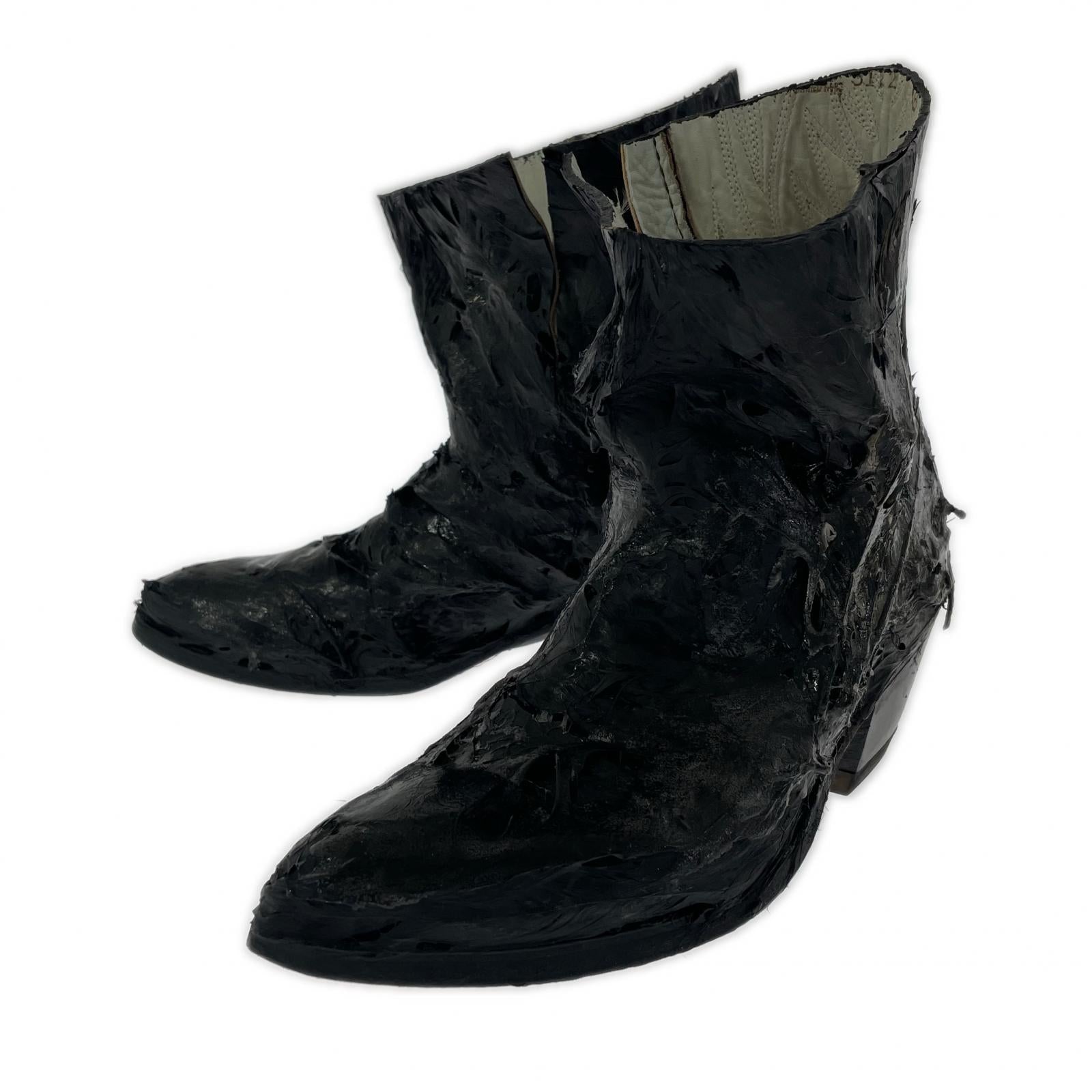 ブーツ blank WESTERN BOOTS SERAOHIM 0 黒 ブラック