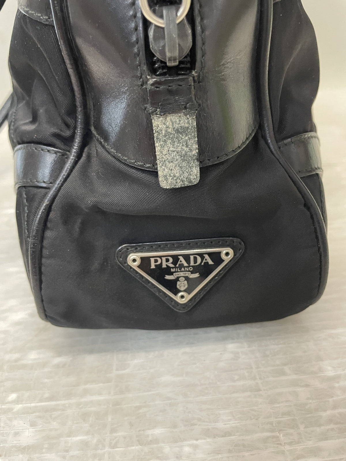 PRADA ボーリングハンドバッグ ブラック