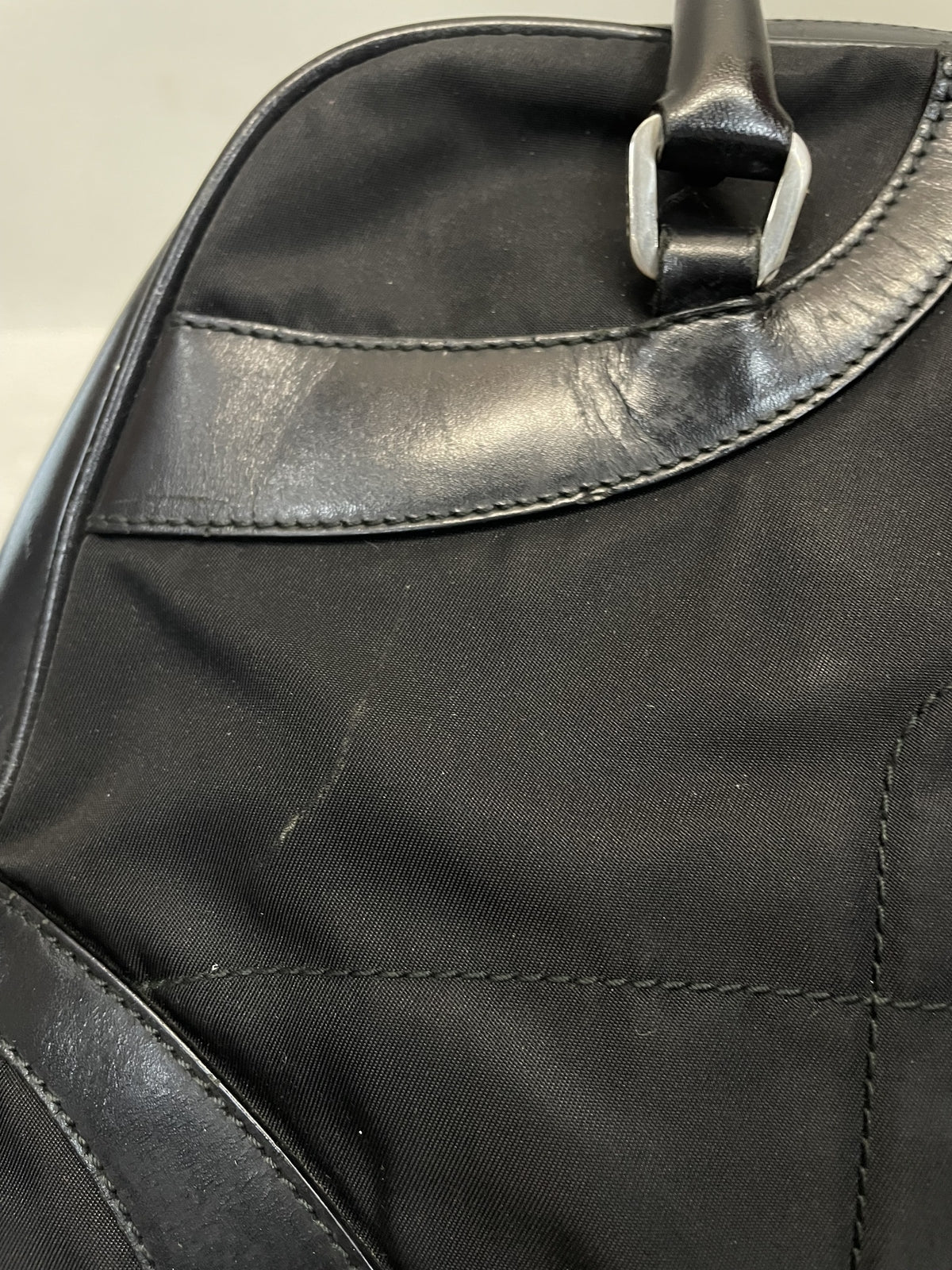 PRADA ボーリングハンドバッグ ブラック