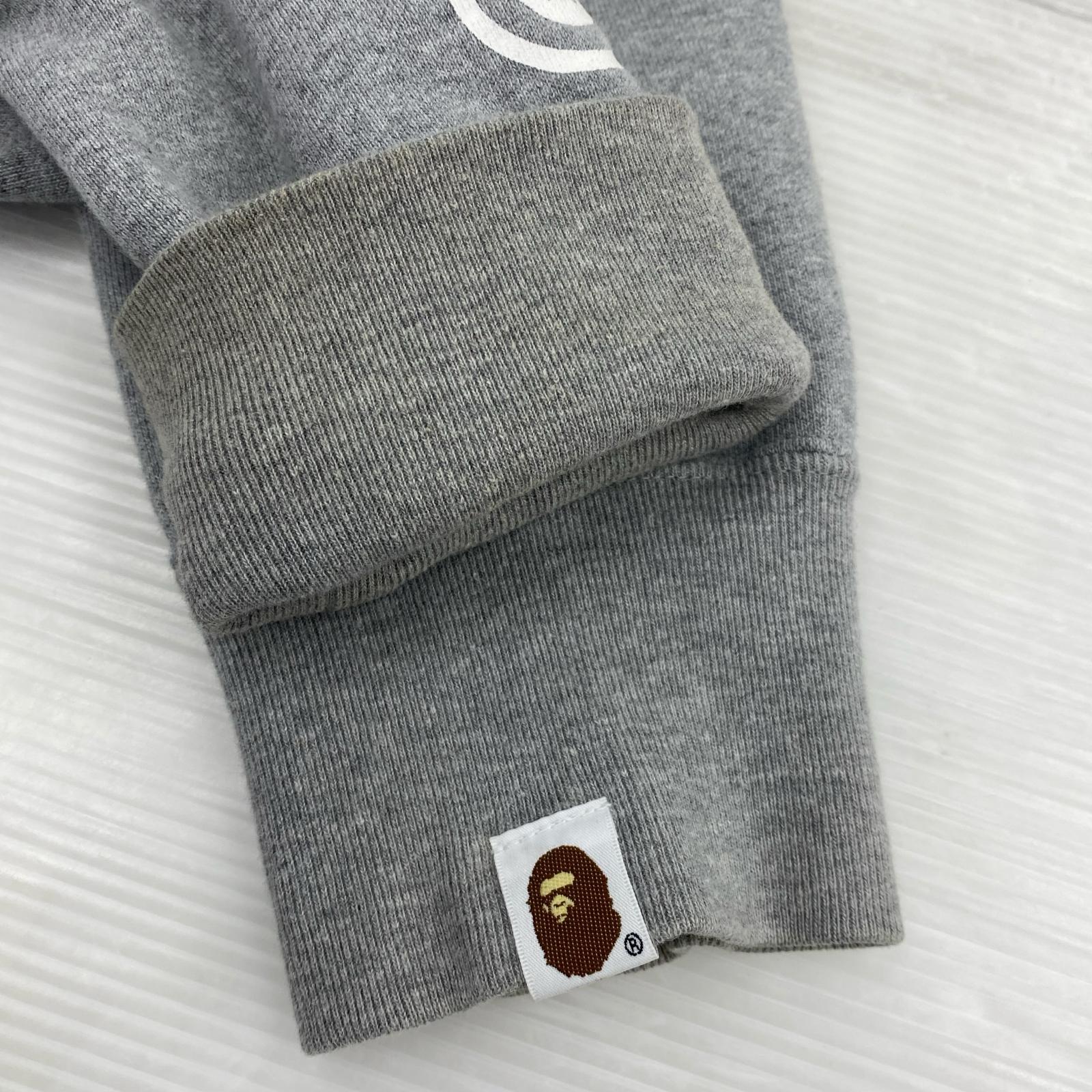 パーカー WGM Shark full zip hoodie GRY M グレー