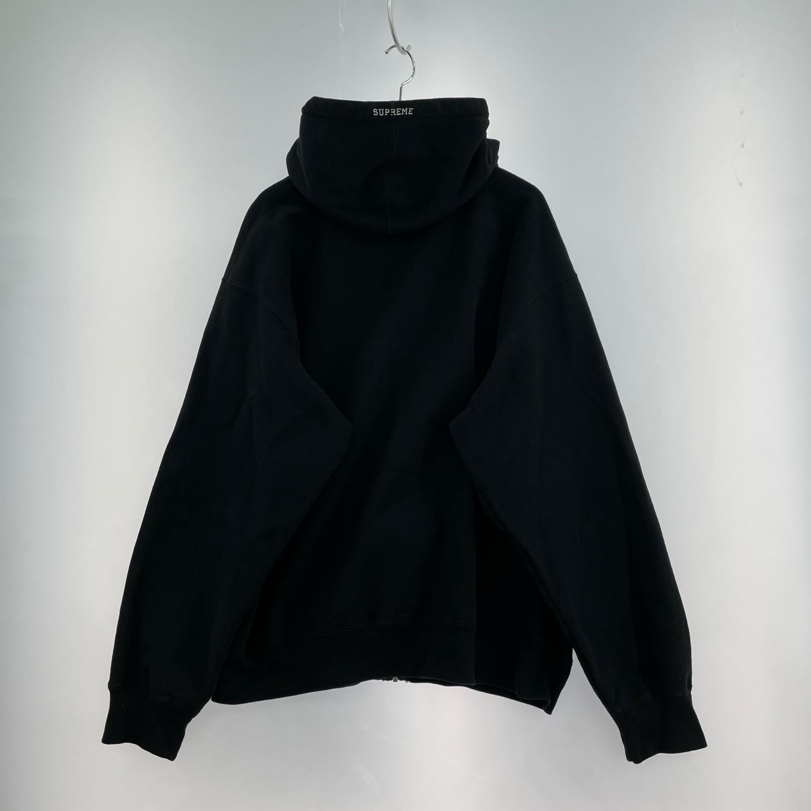 パーカー Supreme S Logo Zip Up Hooded Sweatshirt XL 黒