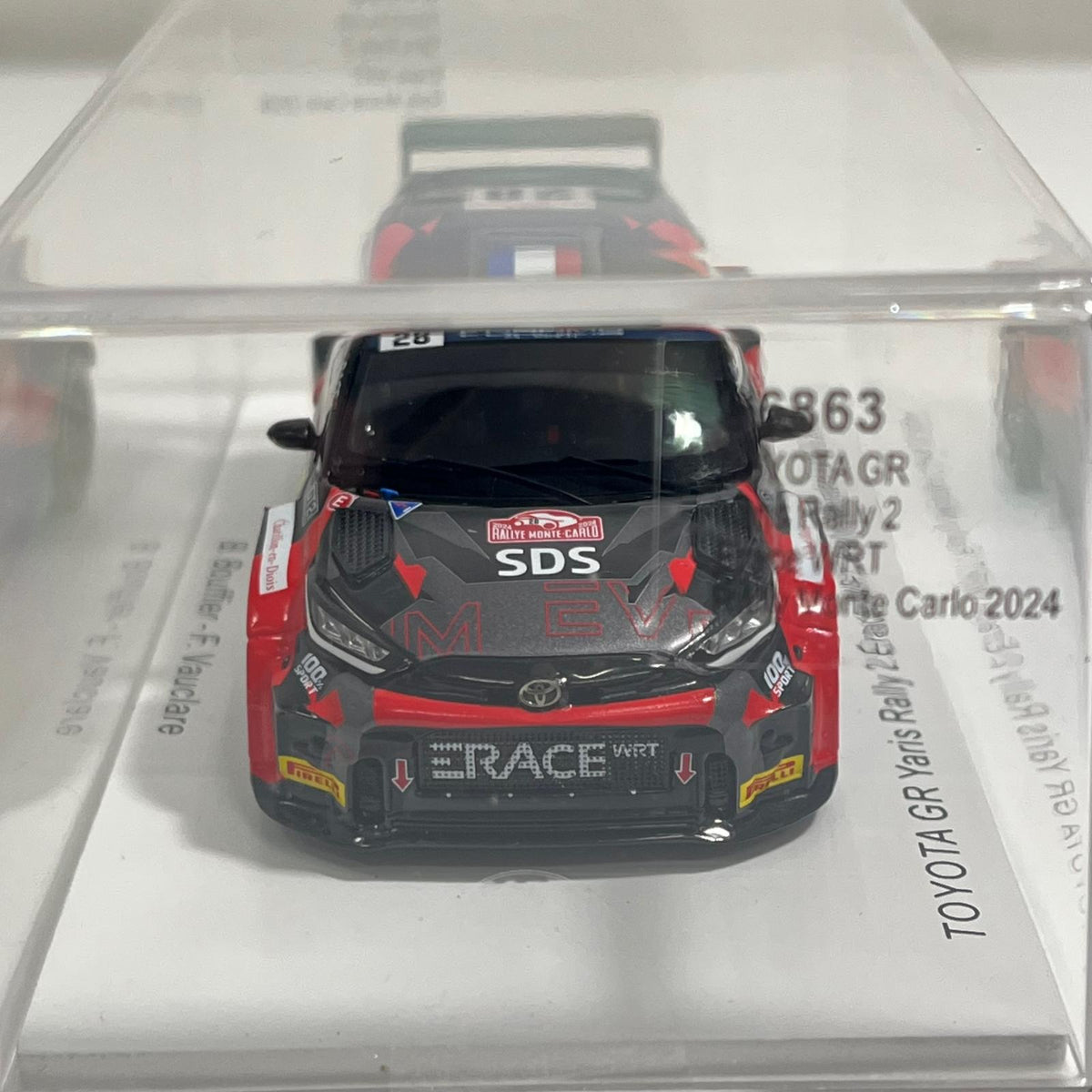 TOYOTA GR Yaris Rally 2 #27 Burton Racing スケールカー