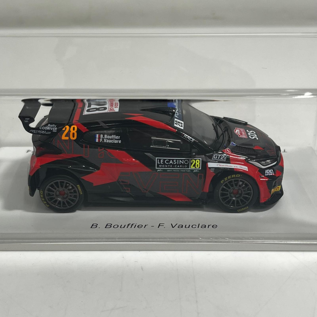 TOYOTA GR Yaris Rally 2 #27 Burton Racing スケールカー