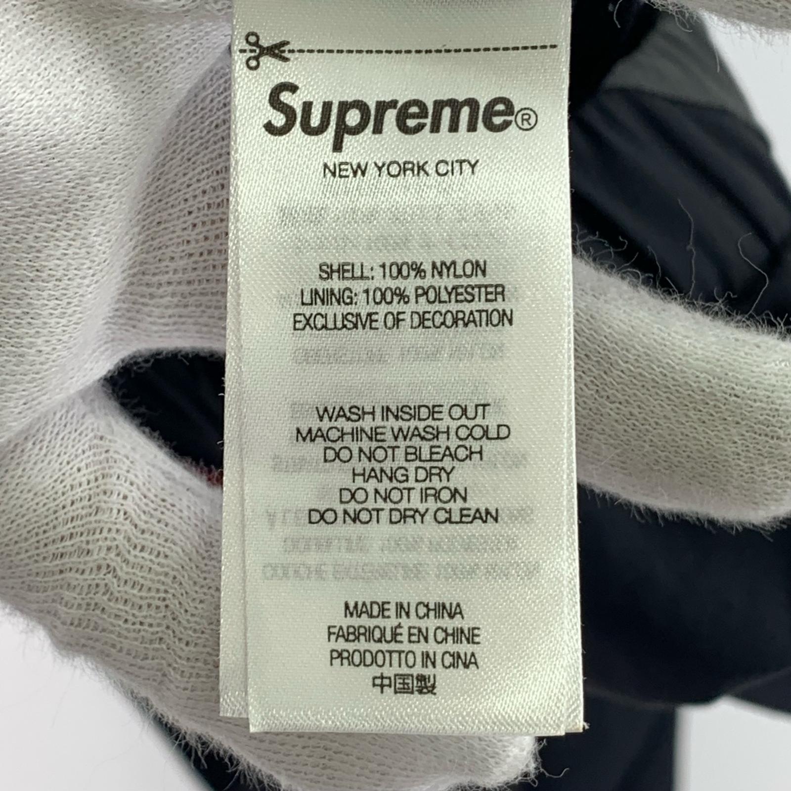 ブルゾン Supreme S Logo Track Jacket/黒赤/XL ブラック