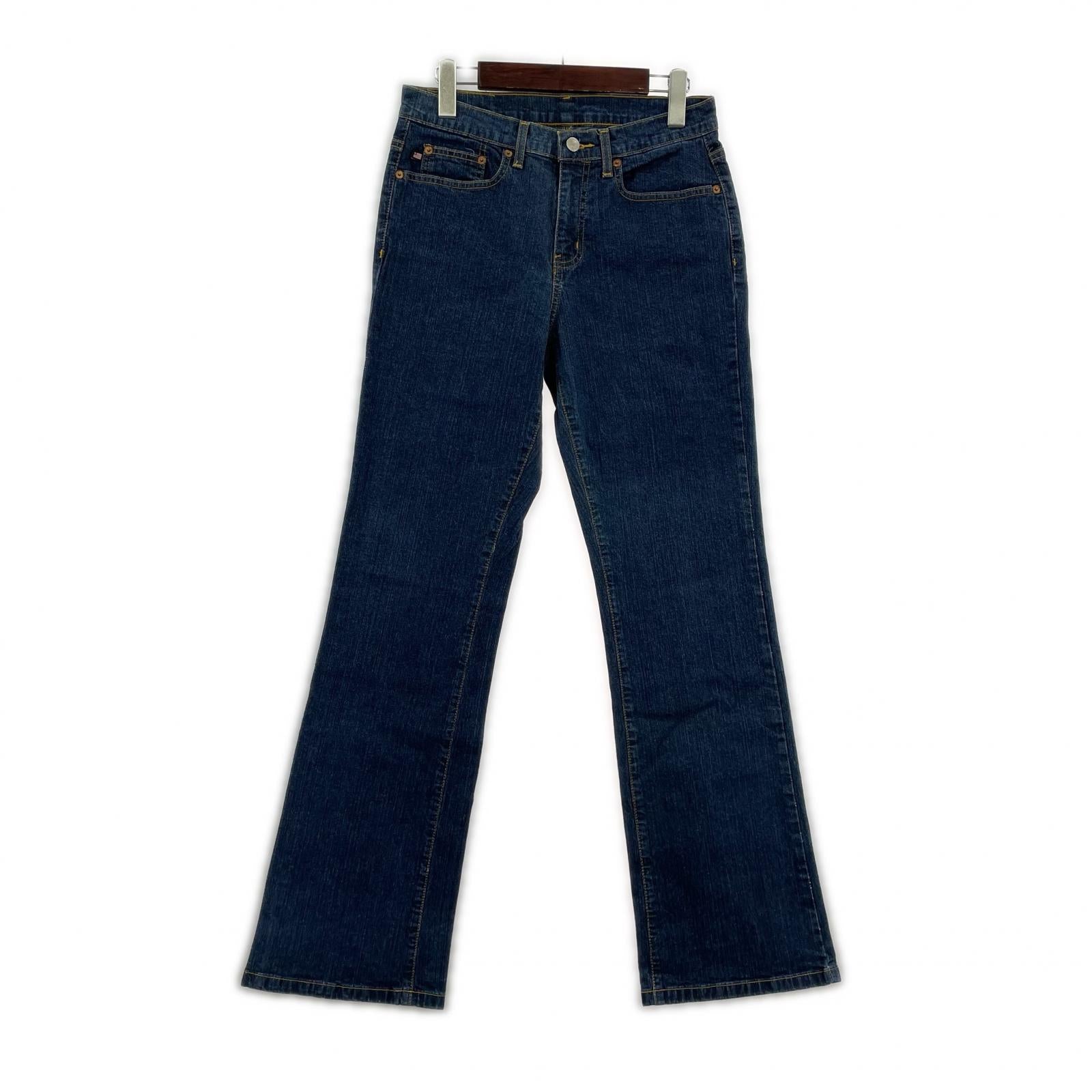 デニムパンツ POLO JEANS ブーツカット ブルー