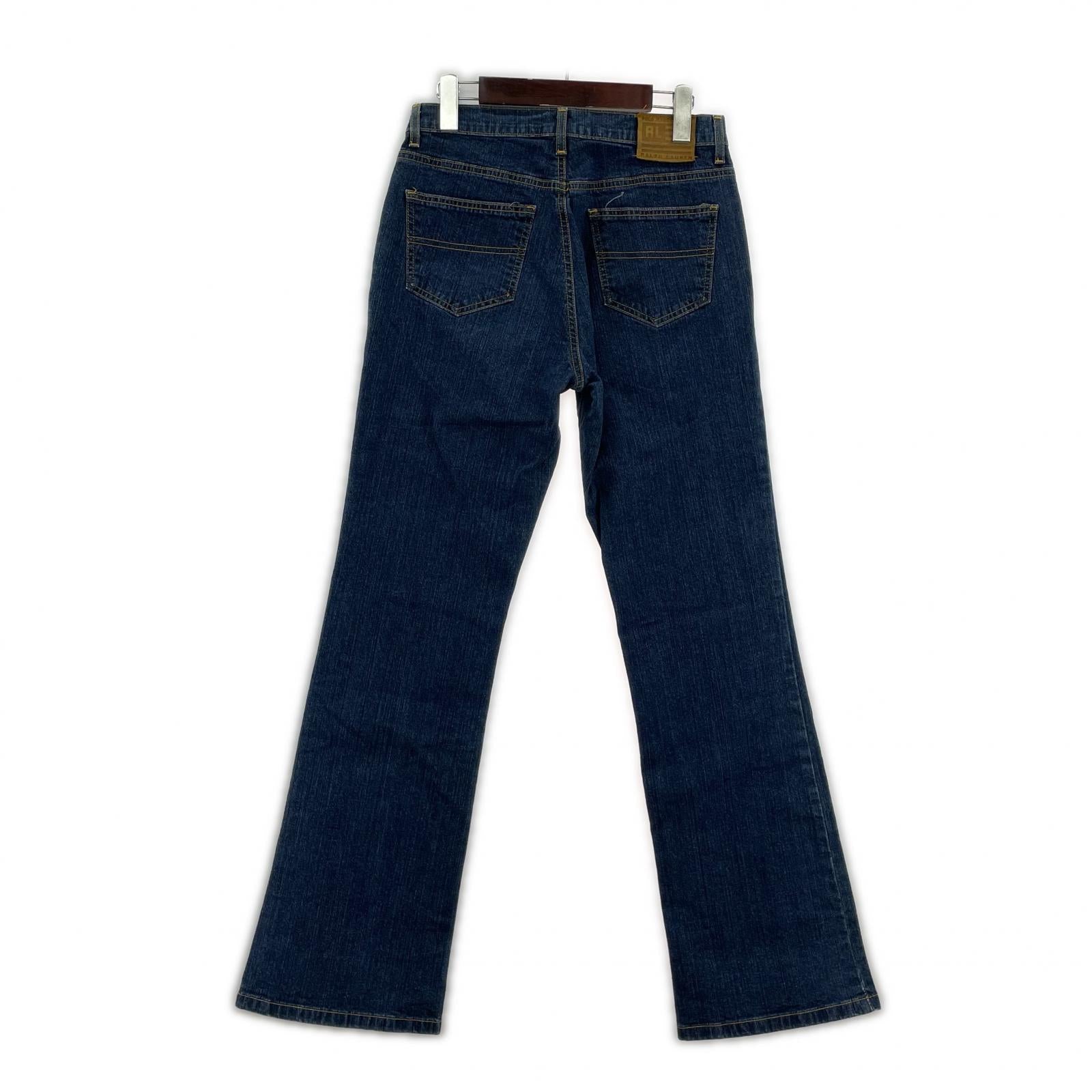 デニムパンツ POLO JEANS ブーツカット ブルー