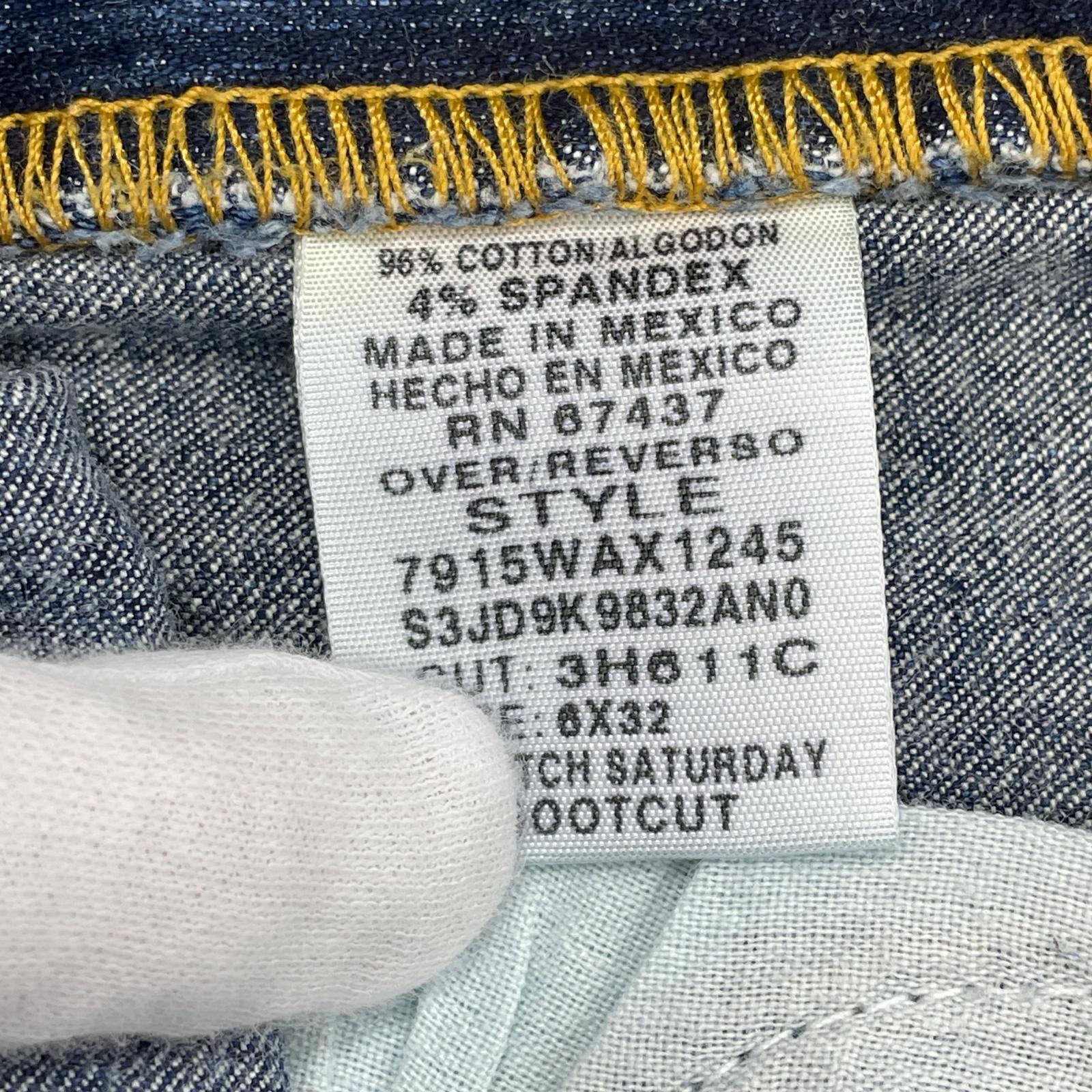 デニムパンツ POLO JEANS ブーツカット ブルー
