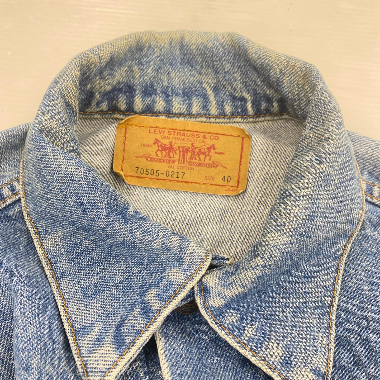 デニムジャケット 70505-0217 40 ブルー