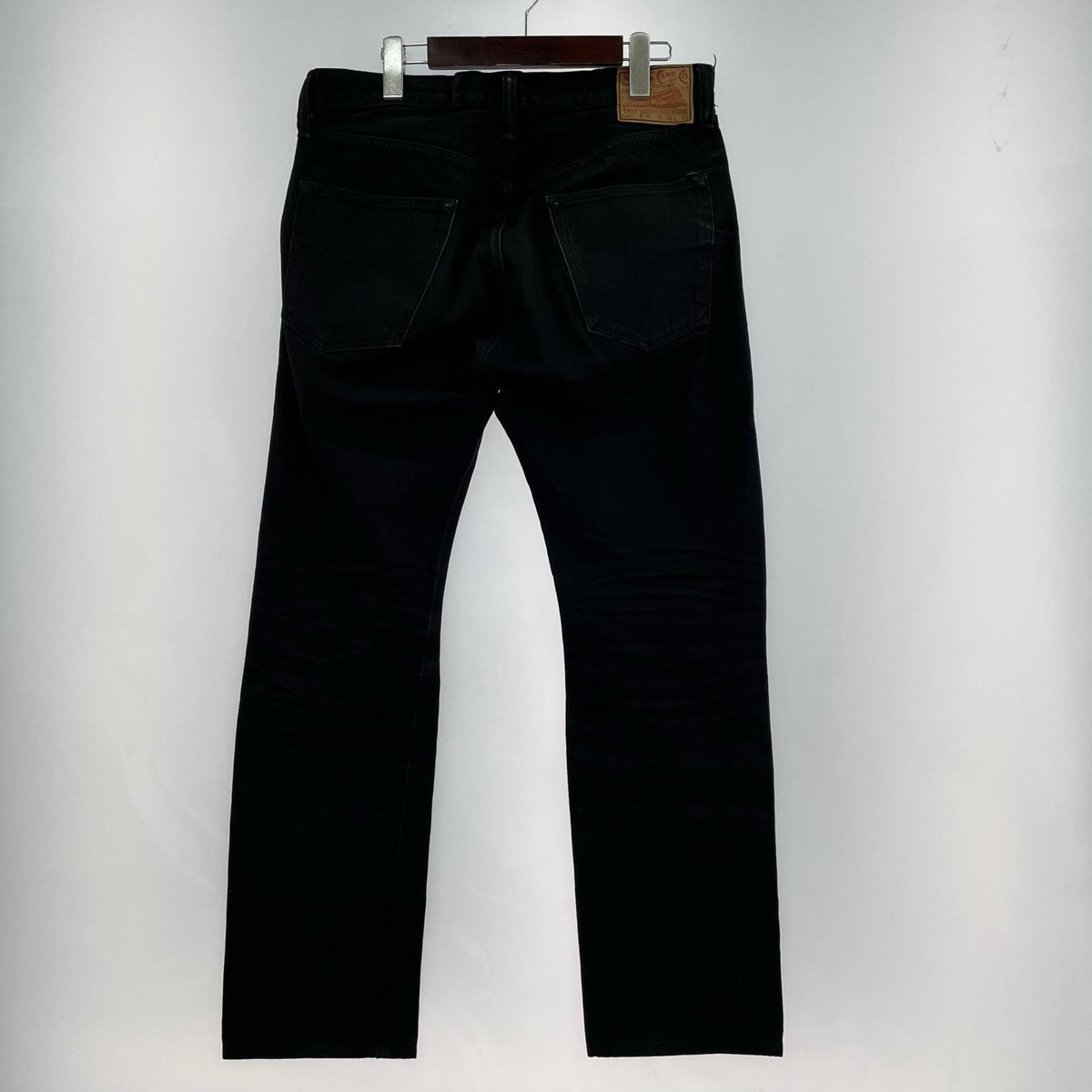デニムパンツ SUGAR CANE Lot 470 black denim (32×34) 32 ブラック