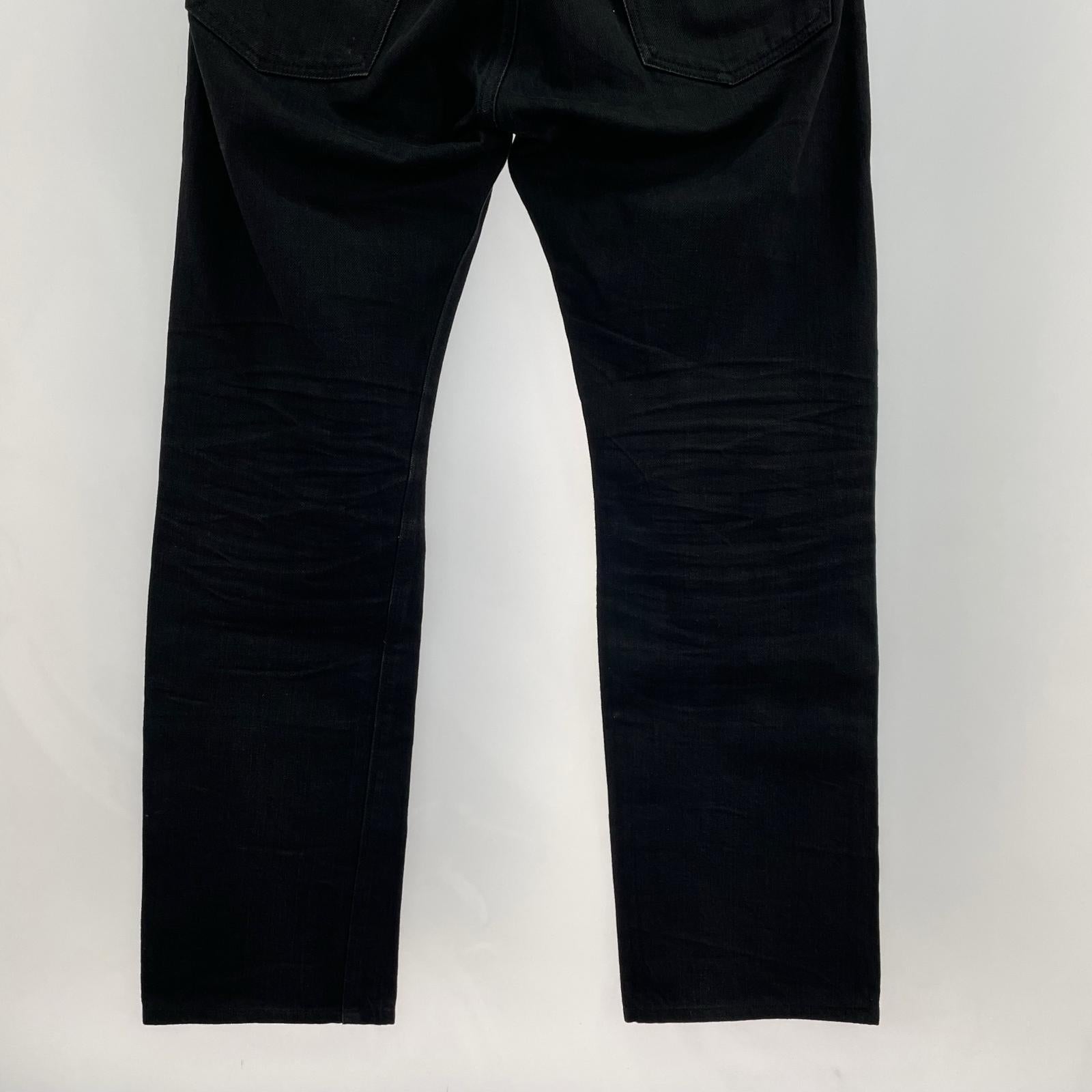 デニムパンツ SUGAR CANE Lot 470 black denim (32×34) 32 ブラック