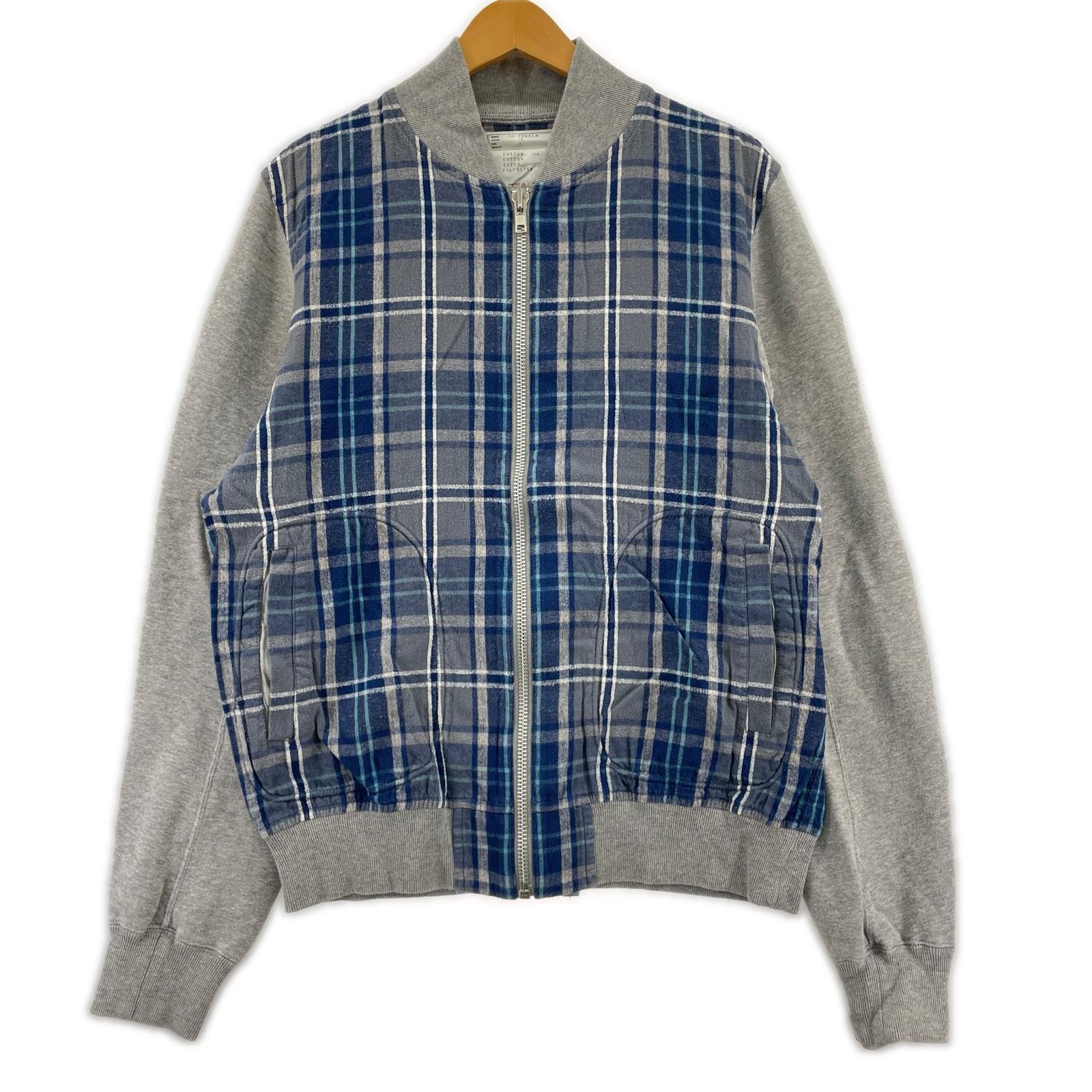ブルゾン 13AW スウェットチェックブルゾン 3
