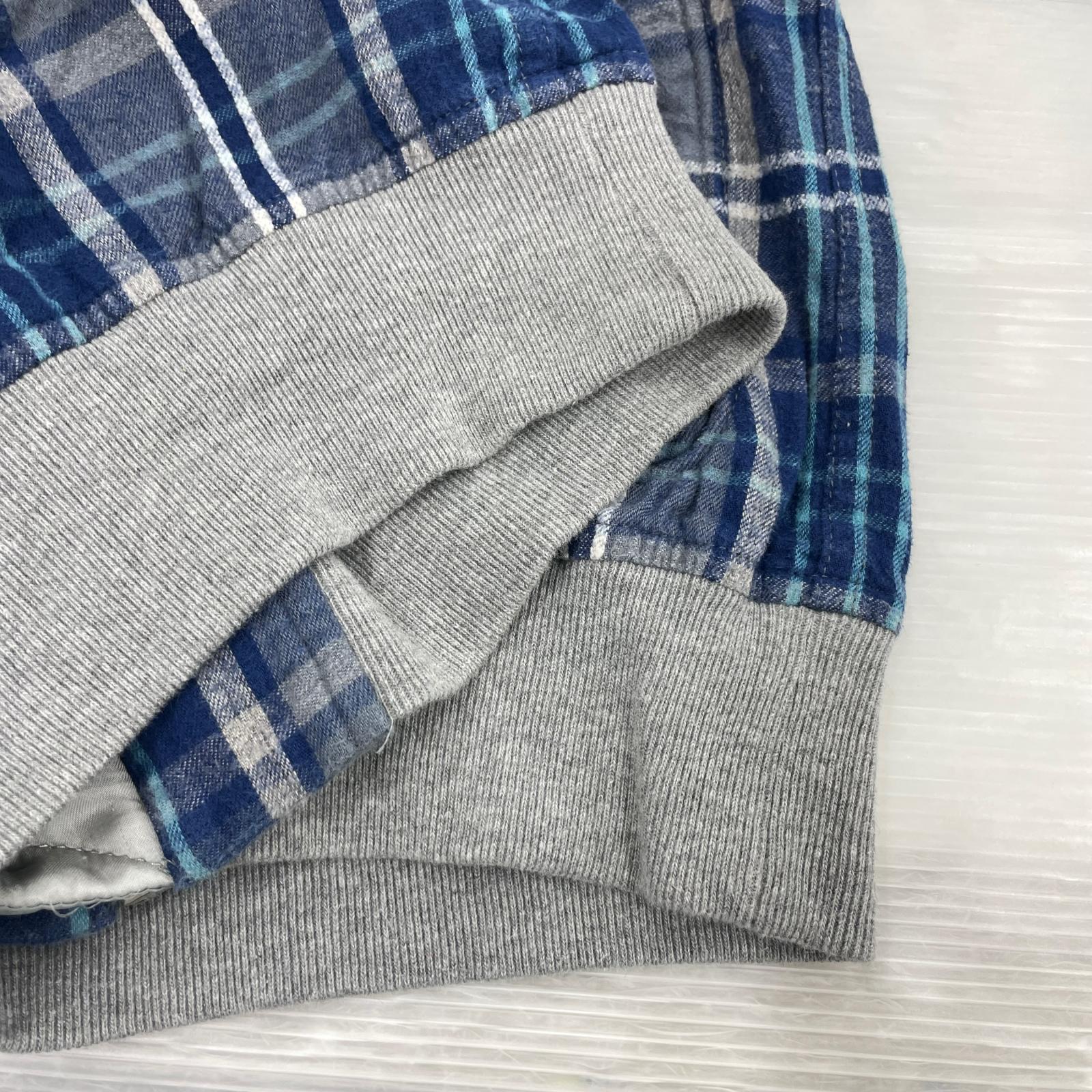 ブルゾン 13AW スウェットチェックブルゾン 3