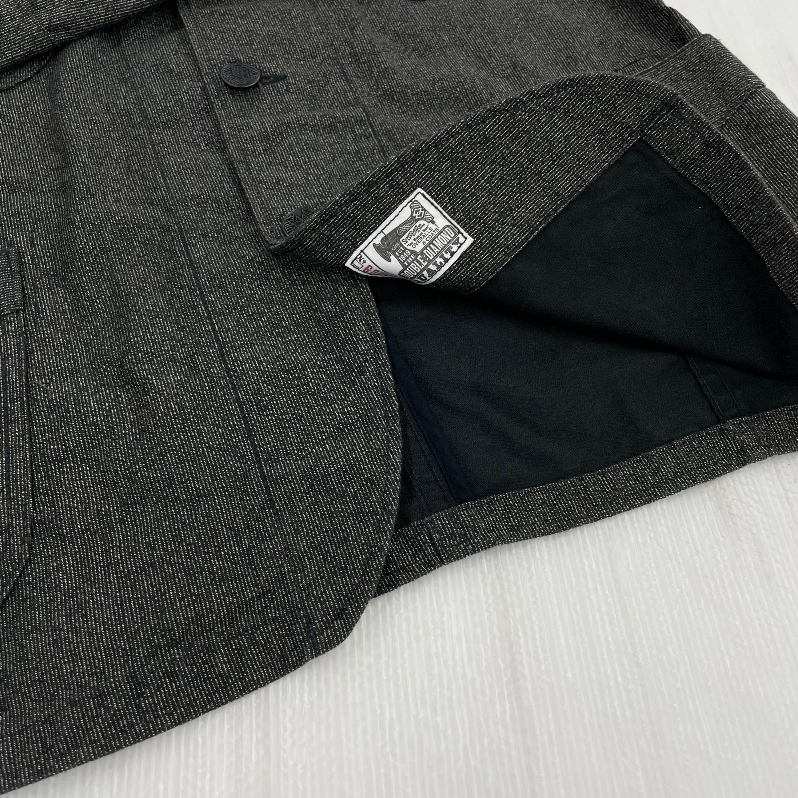 ジャケット Double Diamond Sack Coat ブラック