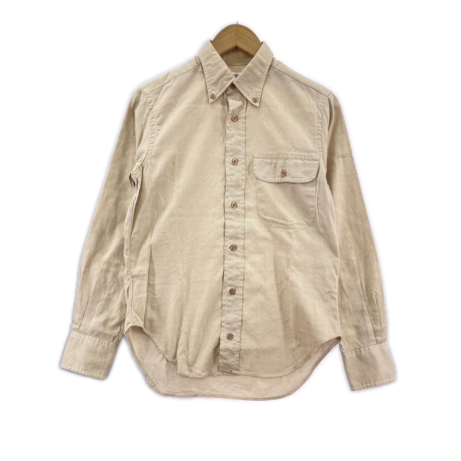 長袖シャツ INDIVIDUALIZED SHIRTS 長袖シャツ ベージュ