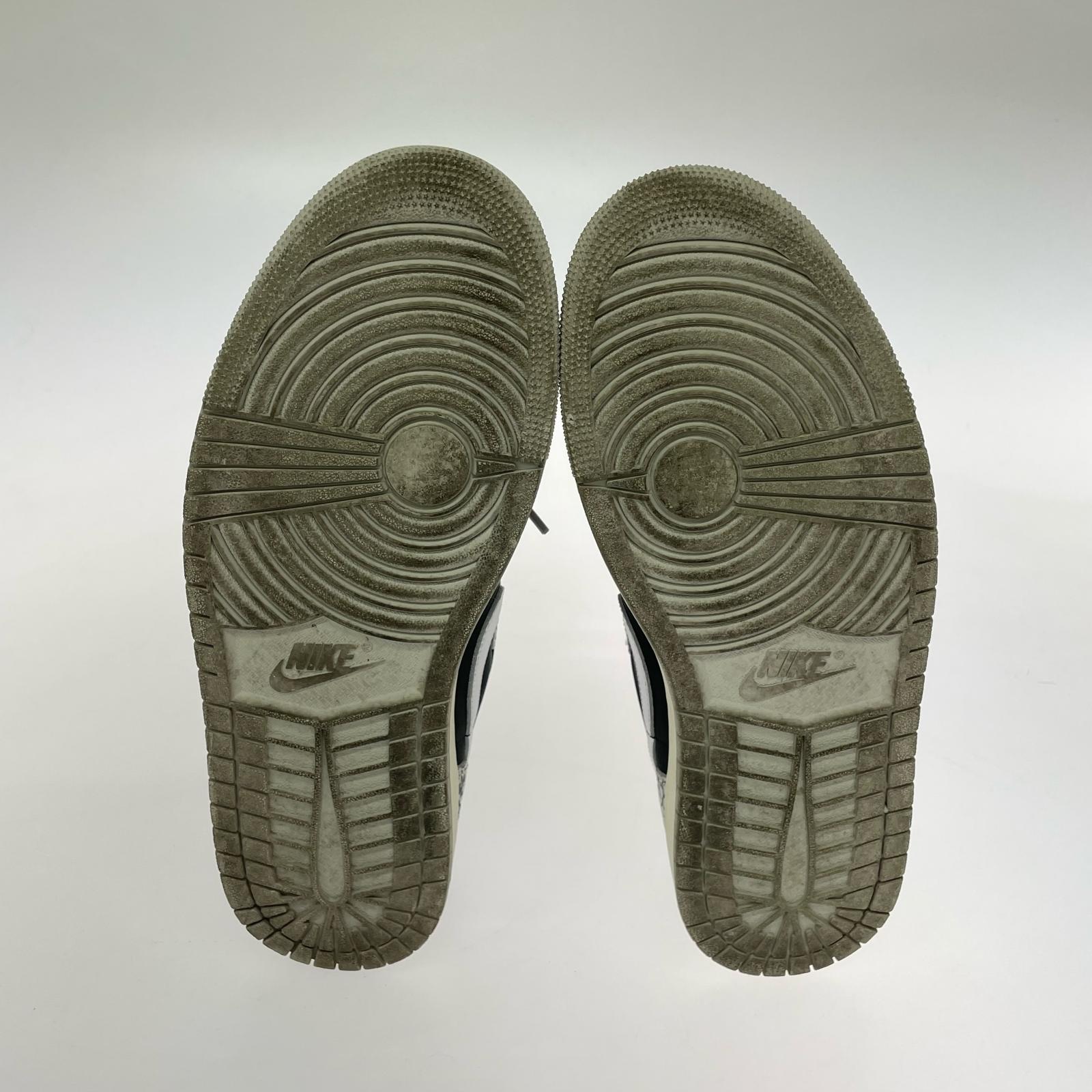 スニーカー AJ1 RETRO LOW OG Cement (28.0cm) 28cm (US10 UK9 1/2 EU46) ブラック