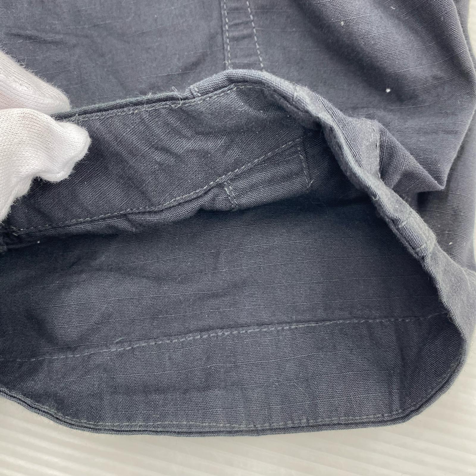 パンツ リップストップ ワイド クロップド パンツ グレー NT5064N グレー