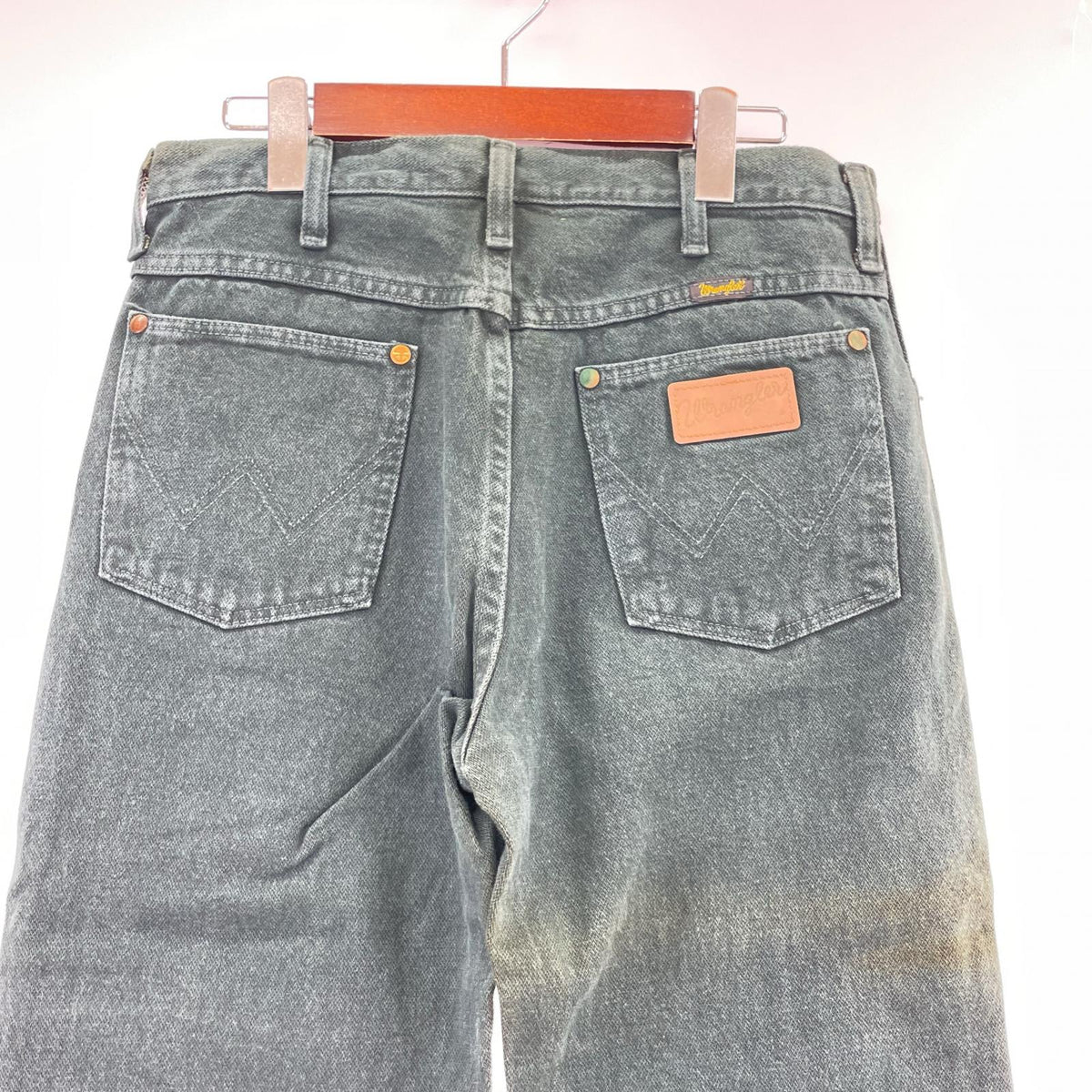 デニムパンツ USA製 W31 GRN 31 グリーン