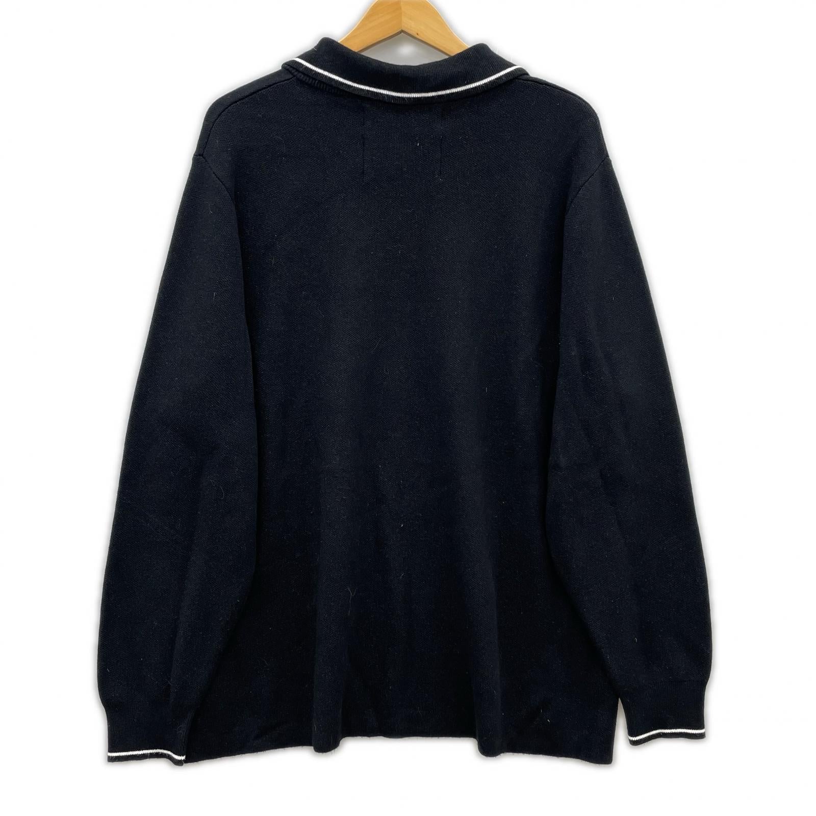 ニット Lame Soccer Uniform Knit Pullover BLK M M ブラック