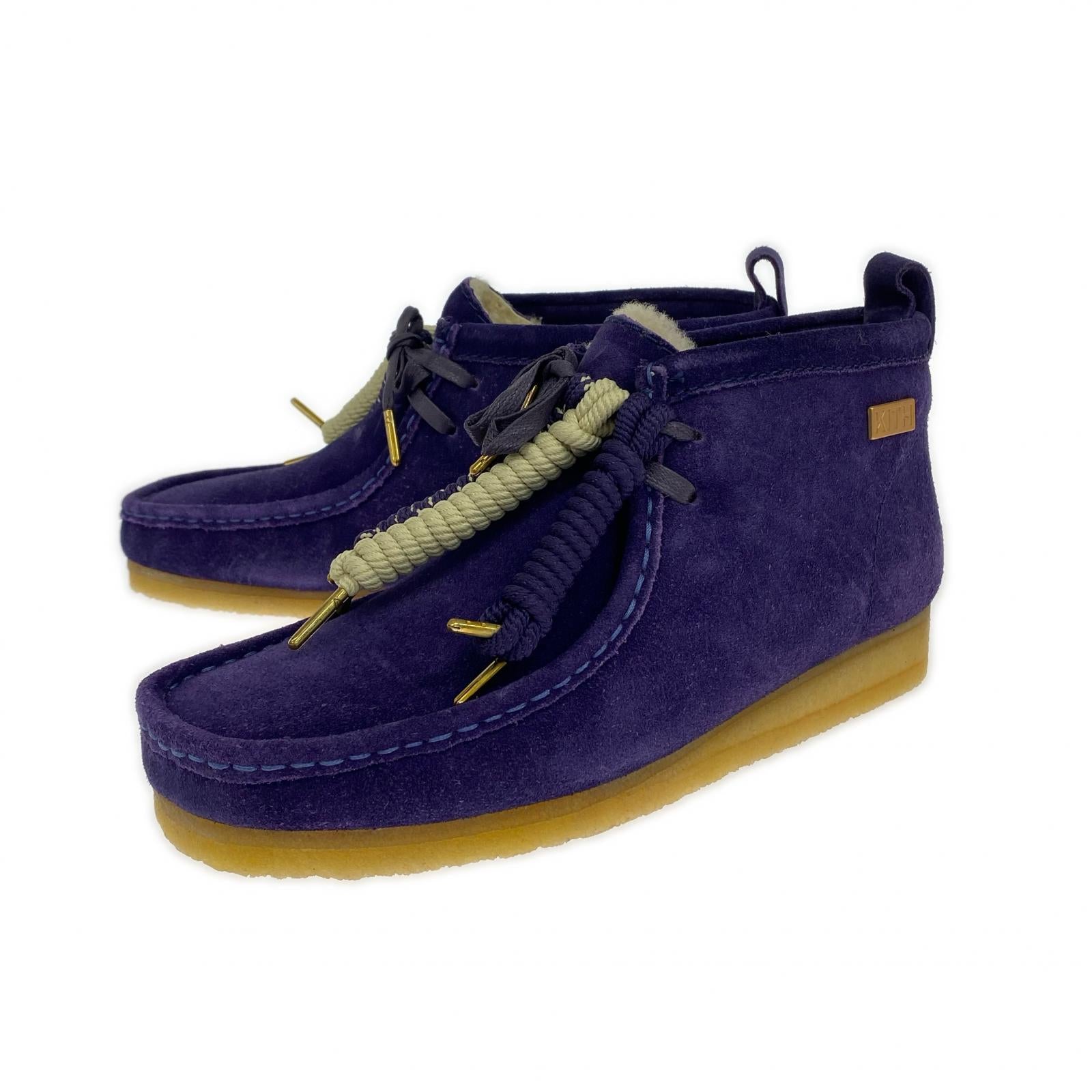 ブーツ × KITH Wallabee パープル 27cm (US9 UK8 1/2 EU44) パープル