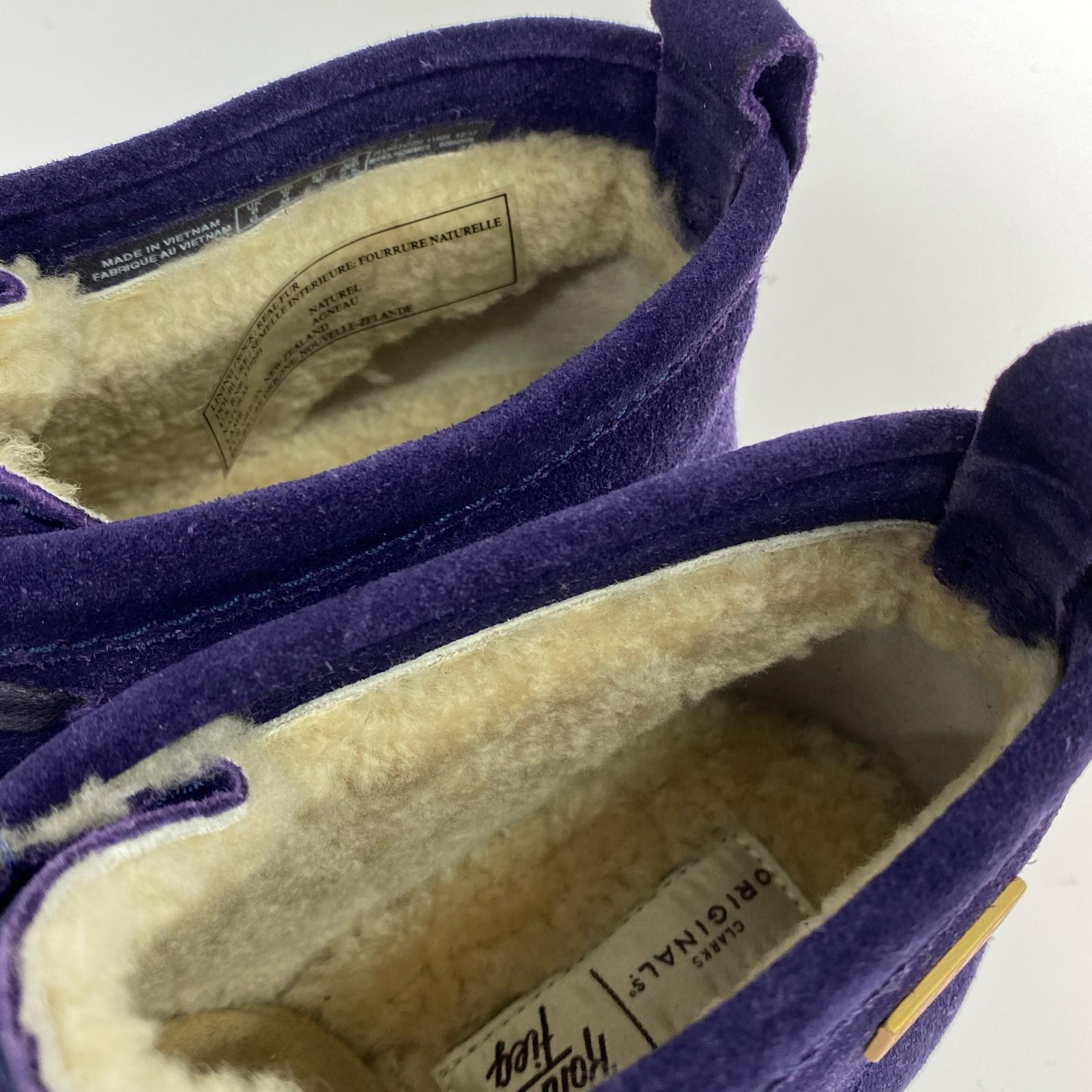 ブーツ × KITH Wallabee パープル 27cm (US9 UK8 1/2 EU44) パープル