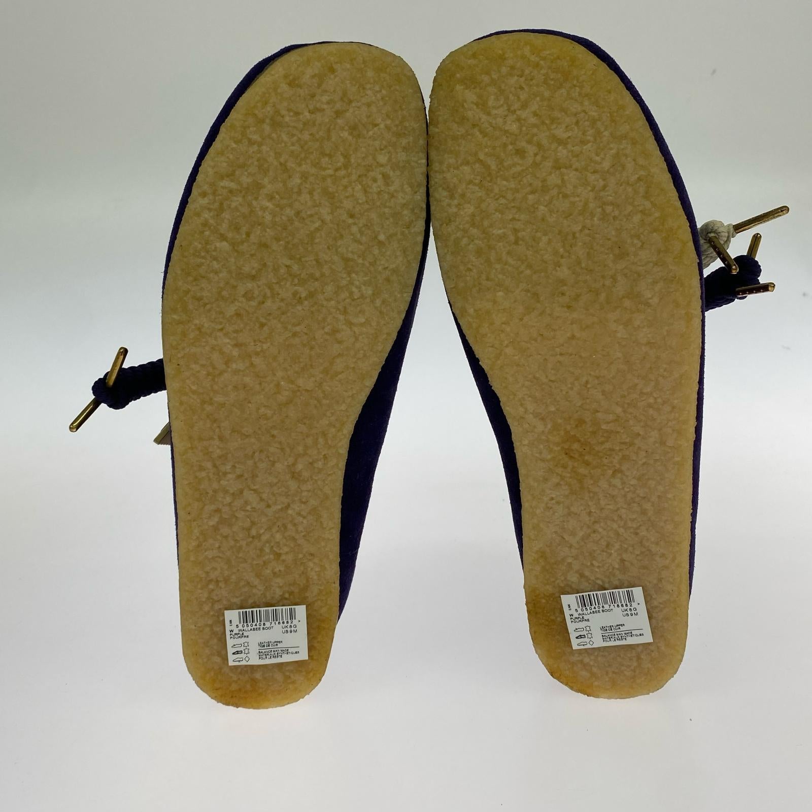 ブーツ × KITH Wallabee パープル 27cm (US9 UK8 1/2 EU44) パープル