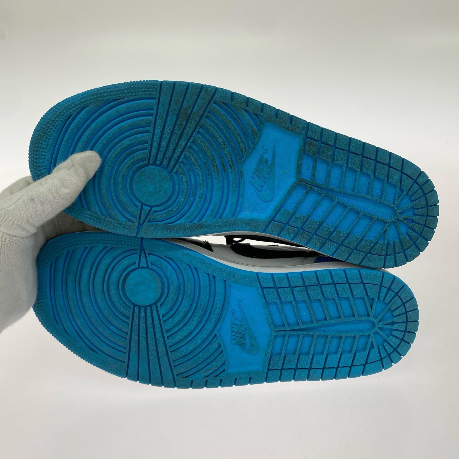 スニーカー Air Jordan 1 Low OG Black and Blue 27cm (US9 UK8 1/2 EU44)