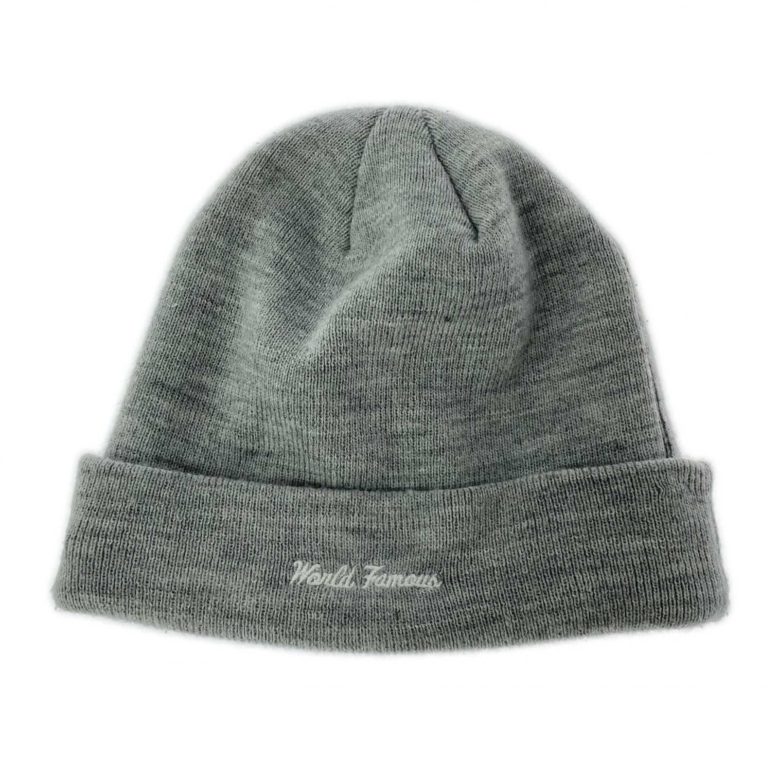 ニットキャップ 22AW New Era Box Logo Beanie GRY グレー