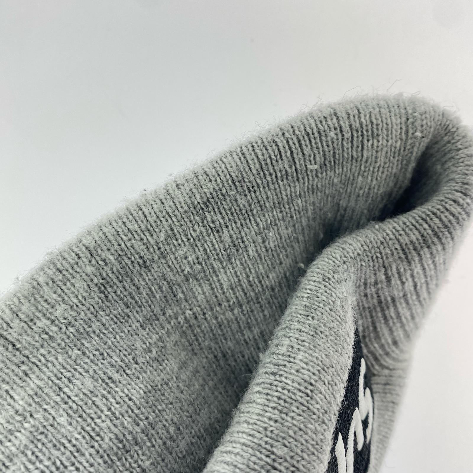 ニットキャップ 22AW New Era Box Logo Beanie GRY グレー