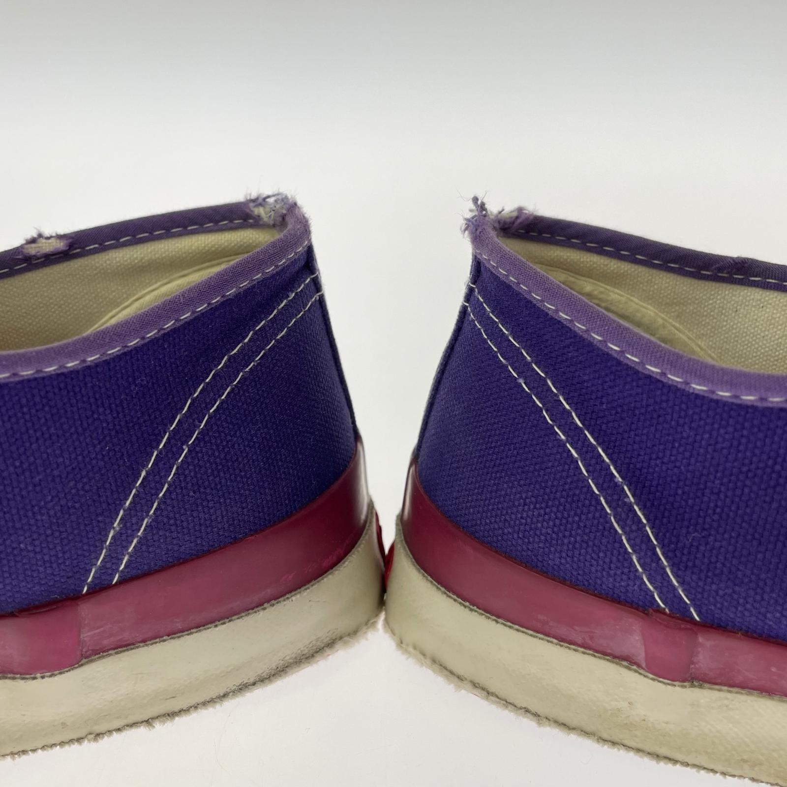 スニーカー toast FOOT&EYEGEAR 紫 8 1/2 パープル