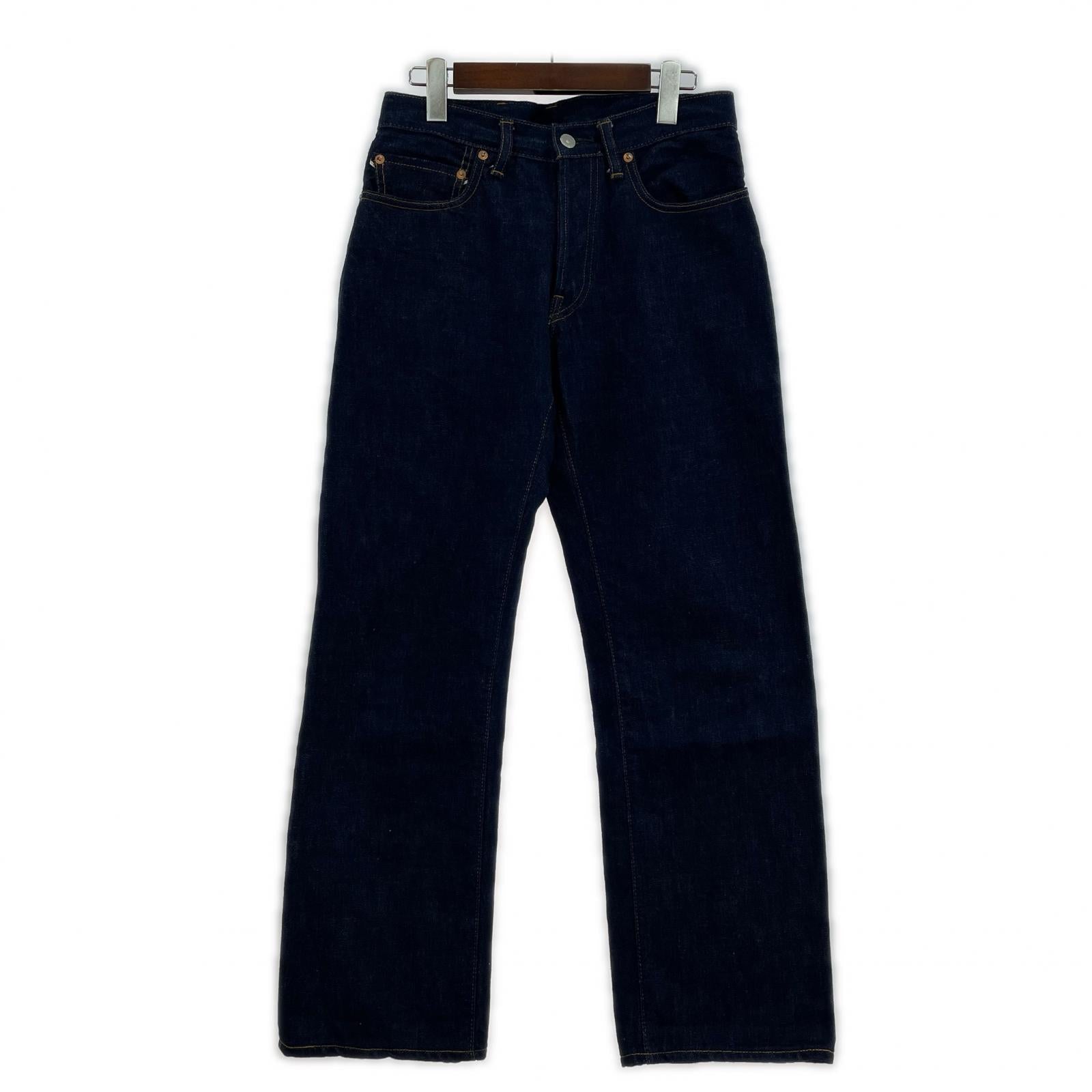 デニムパンツ 児島ジーンズ W30 30 ネイビー