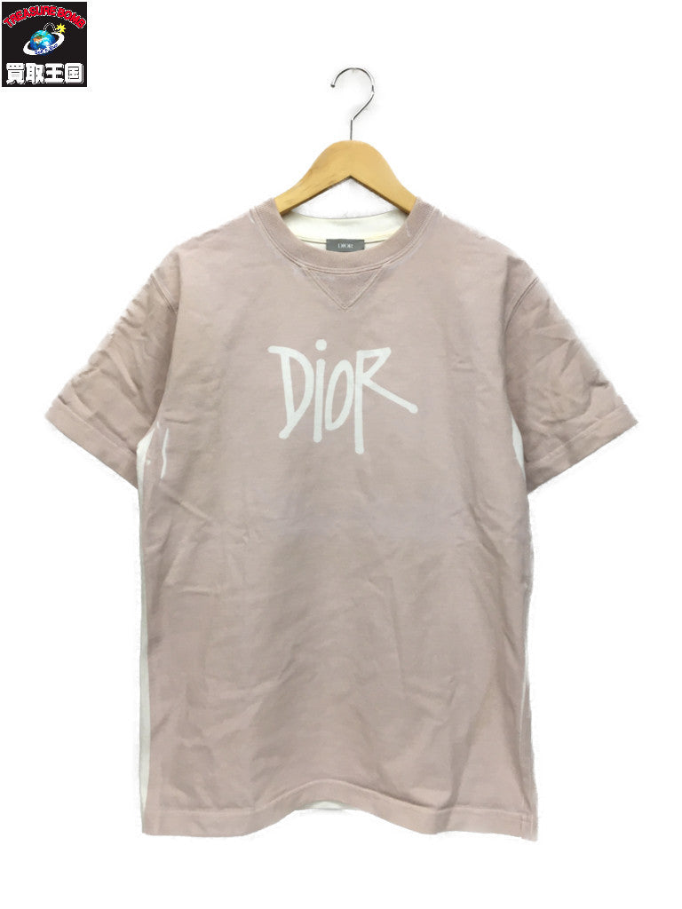 SHAWN STUSSY/Letter Logo Tee/XS/033J625E0554