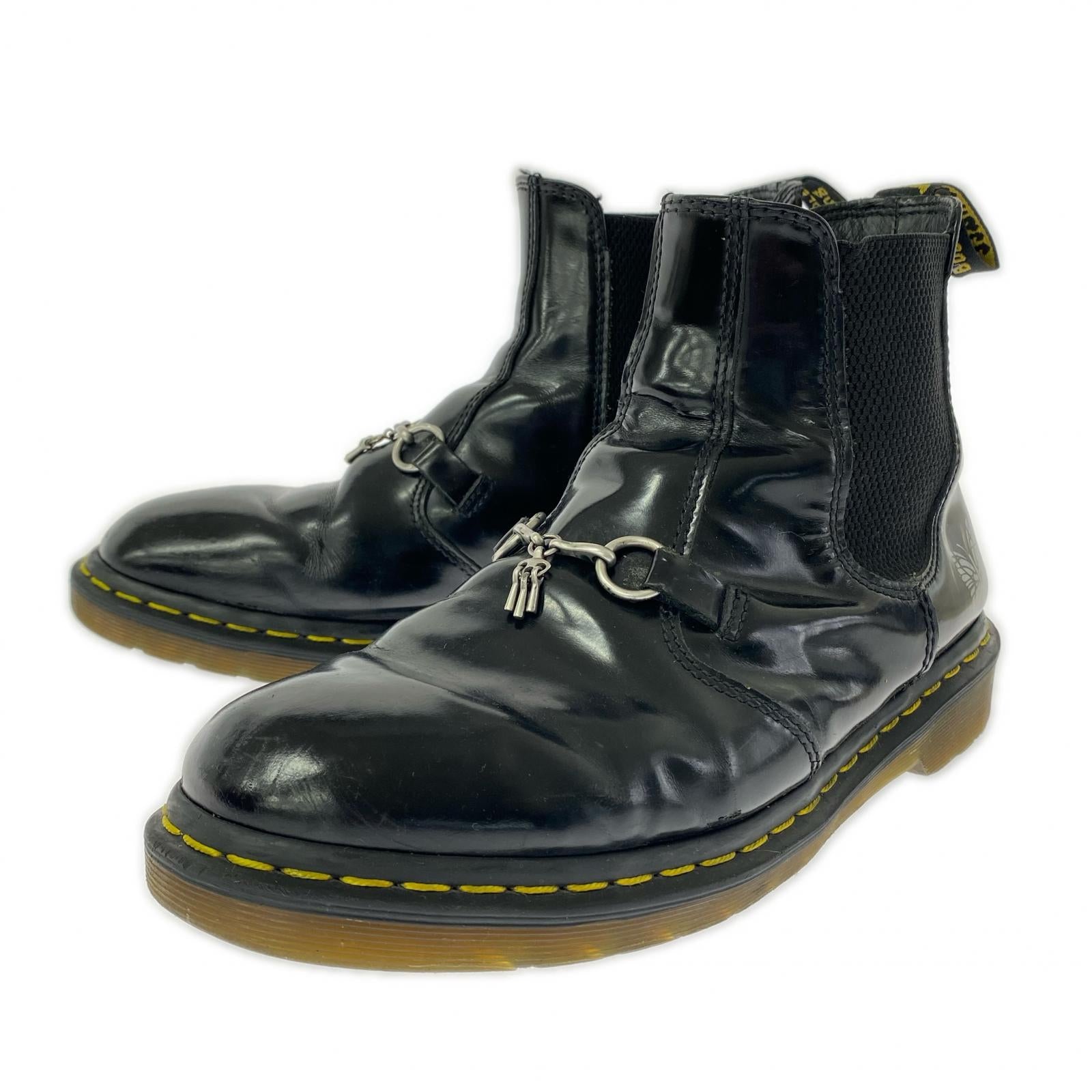 ブーツ Dr.Martens×Needles Chelsea Boot 9.5 黒 ブラック