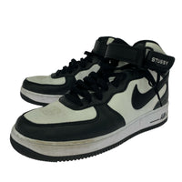 スニーカー Stussy Nike Air Force 1 Mid Stussy 28.0 28cm (US10 UK9 1/2 EU46)