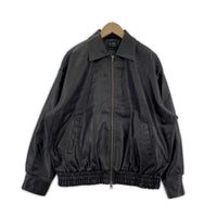 ジャケット シンセティックレザー ジャケット ブラック M ブラック