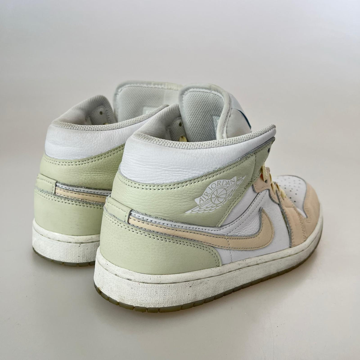 スニーカー Air Jordan 1 Mid White/Sea Glass 28cm (US10 UK9 1/2 EU46)