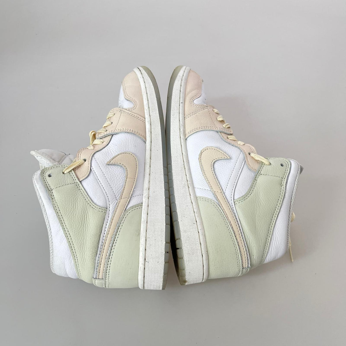 スニーカー Air Jordan 1 Mid White/Sea Glass 28cm (US10 UK9 1/2 EU46)