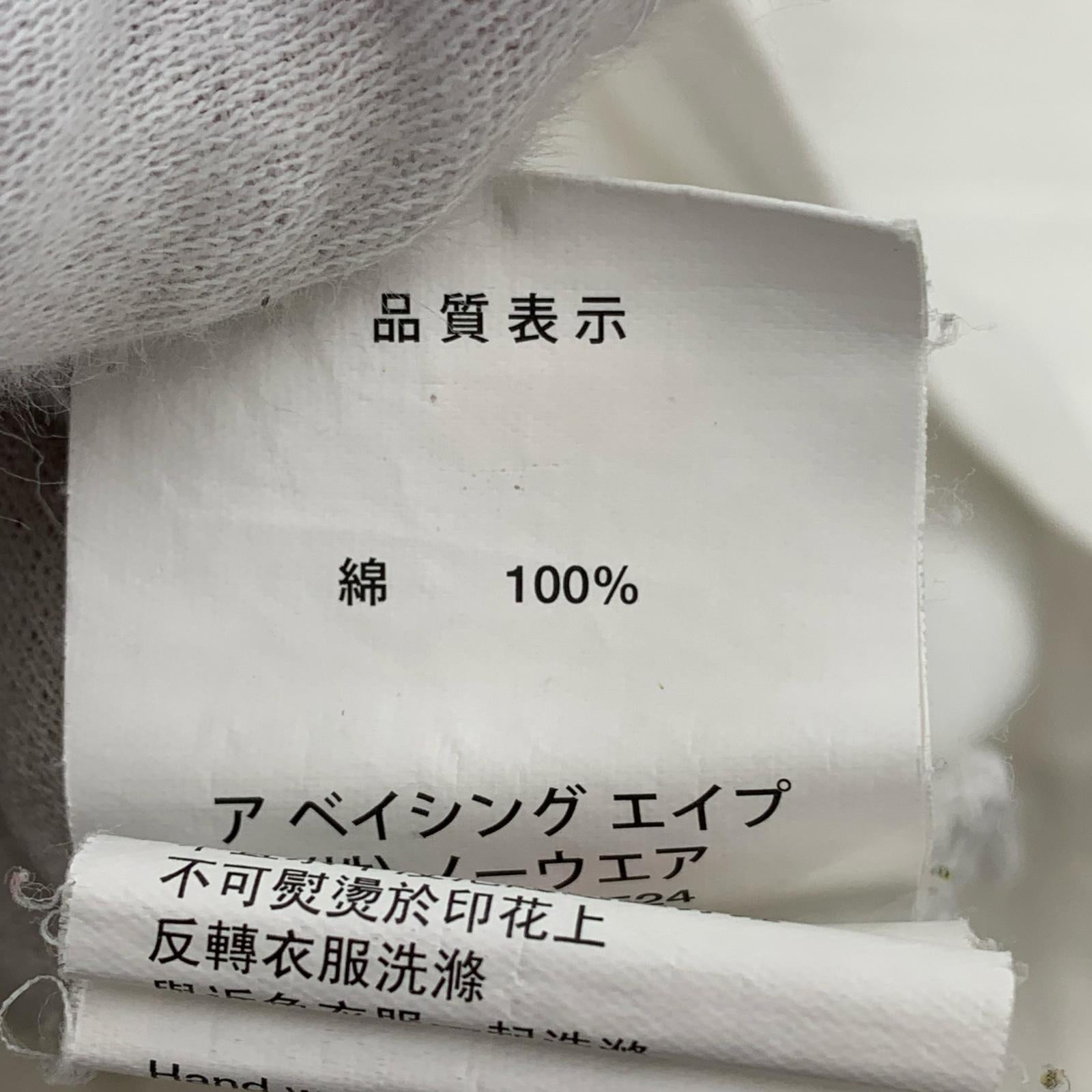 半袖Ｔシャツ カモロゴプリント 白 (L) L ホワイト