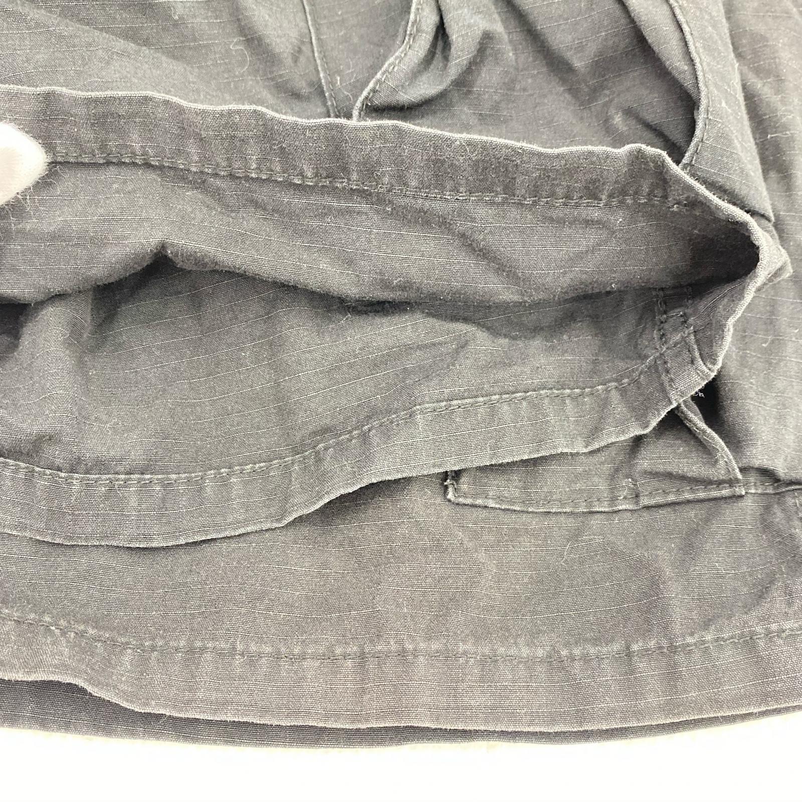ショートパンツ カーゴショーツ　黒　L L ブラック
