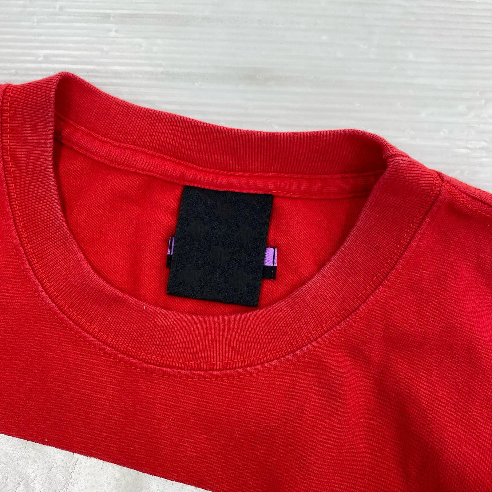 半袖Ｔシャツ Nas HERO Tee カットソー　赤　L L レッド