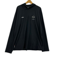 パーカー 23AW/POLARTEC POWER DRY RIP STOP HOODIE ブラック
